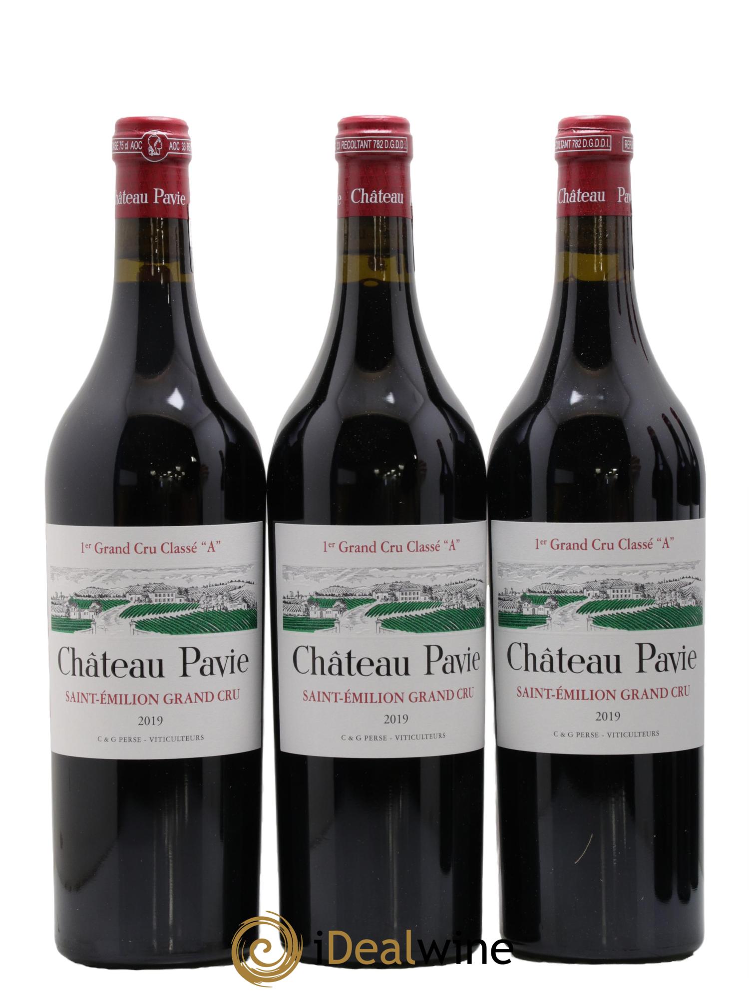 Château Pavie 1er Grand Cru Classé A 2019 - Posten von 6 Flaschen - 3