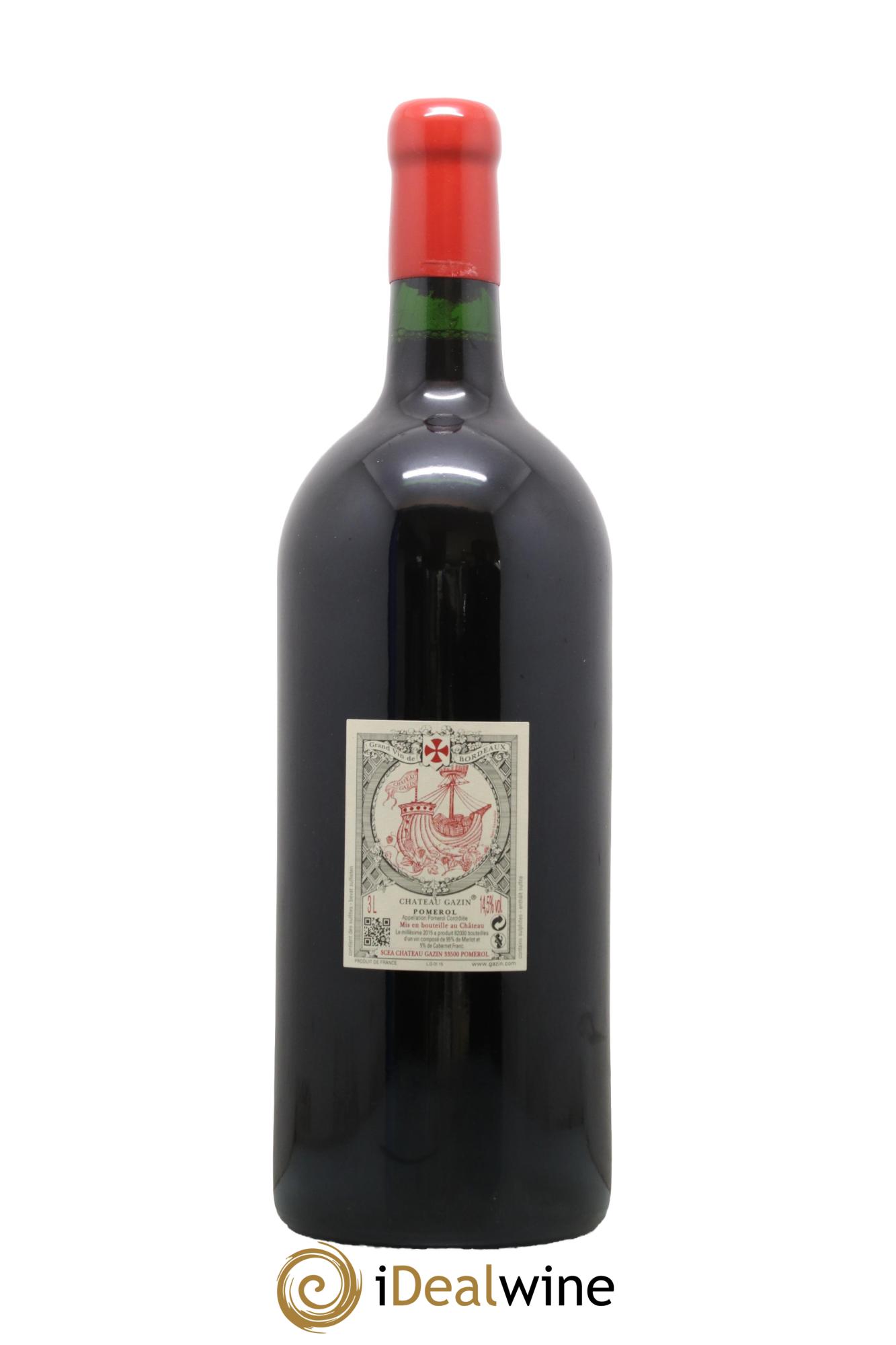 Château Gazin 2015 - Lotto di 1 jéroboam - 1