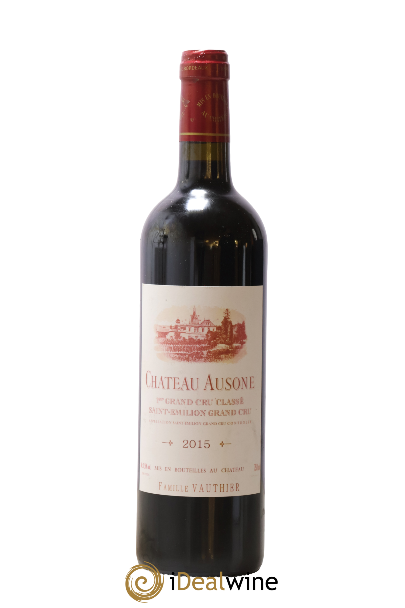 Château Ausone 1er Grand Cru Classé A 2015 - Lot de 1 bouteille - 0