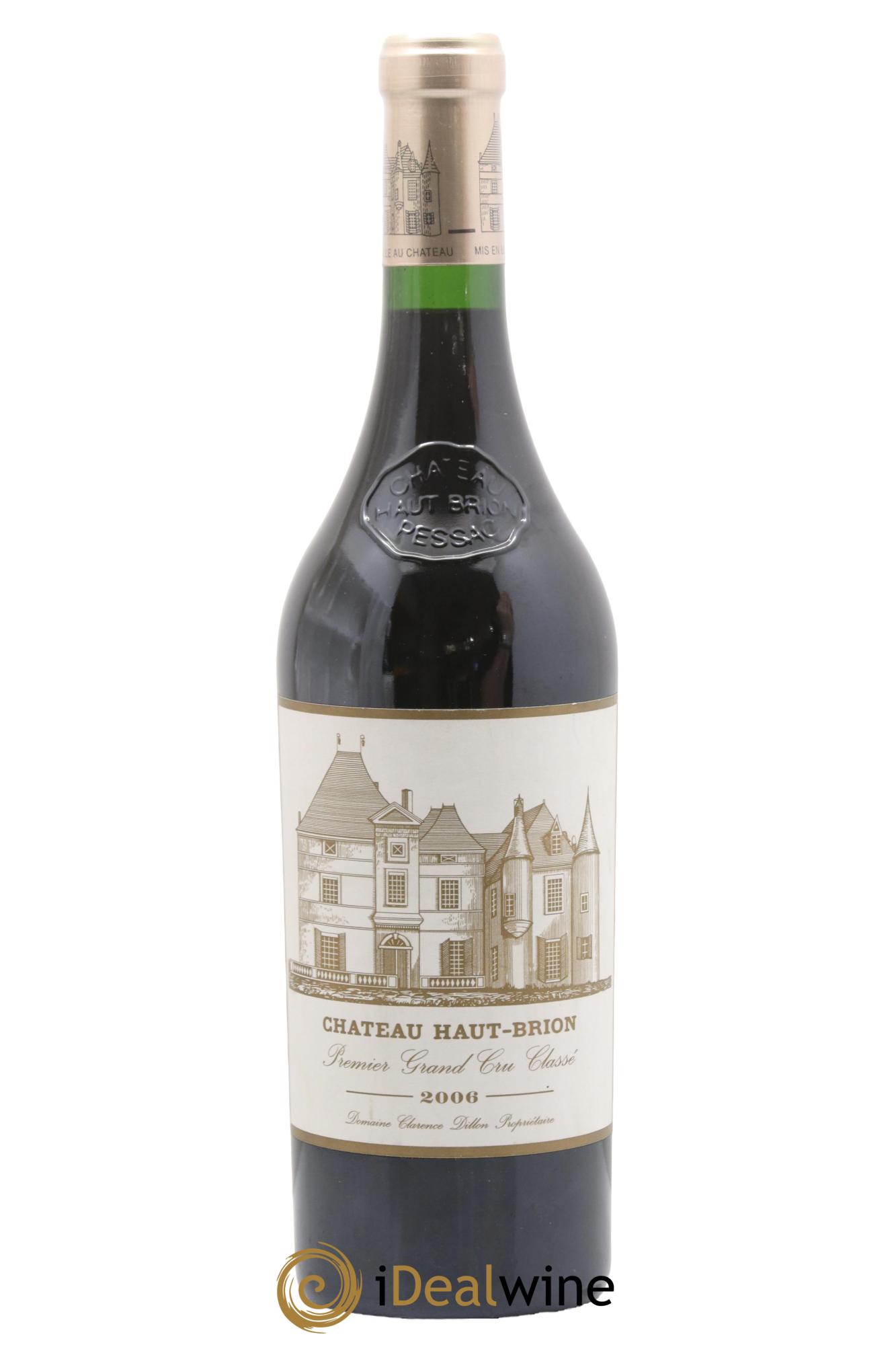 Château Haut Brion 1er Grand Cru Classé 2006 - Lot de 1 bouteille - 0