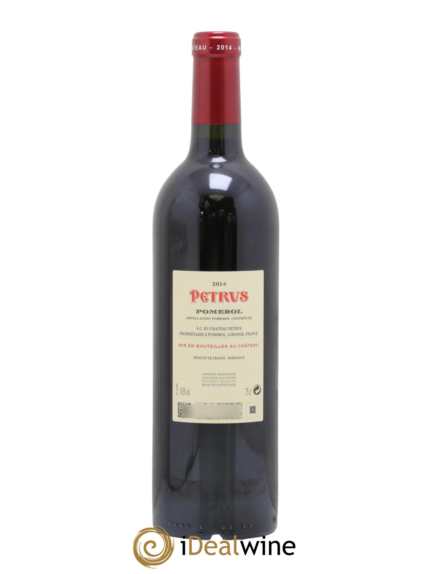 Petrus 2014 - Lot de 1 bouteille - 1