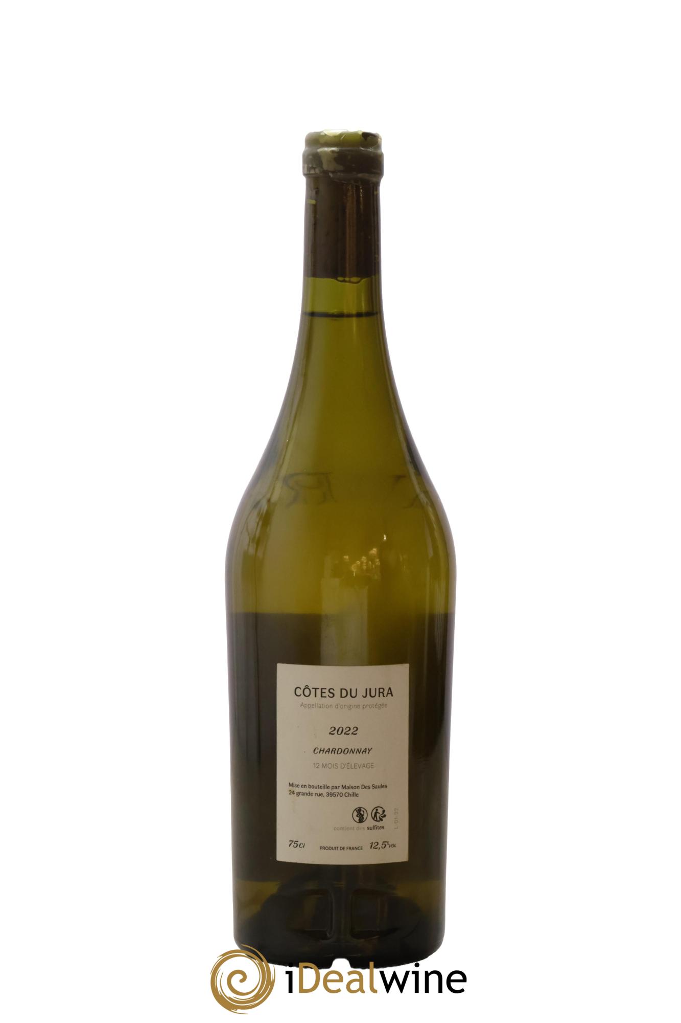 Côtes du Jura Chardonnay Ouillé La Madeleine Maison Des Saules 2022 - Lot de 1 bouteille - 1
