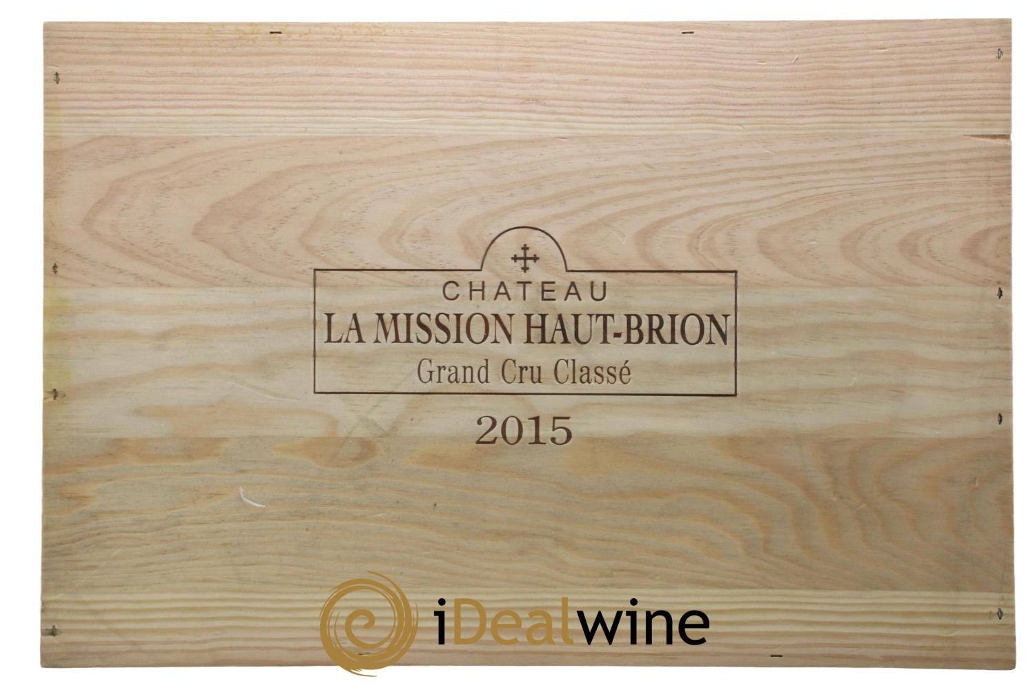 Château la Mission Haut-Brion Cru Classé de Graves 2015 - Lot of 6 bottles - 1