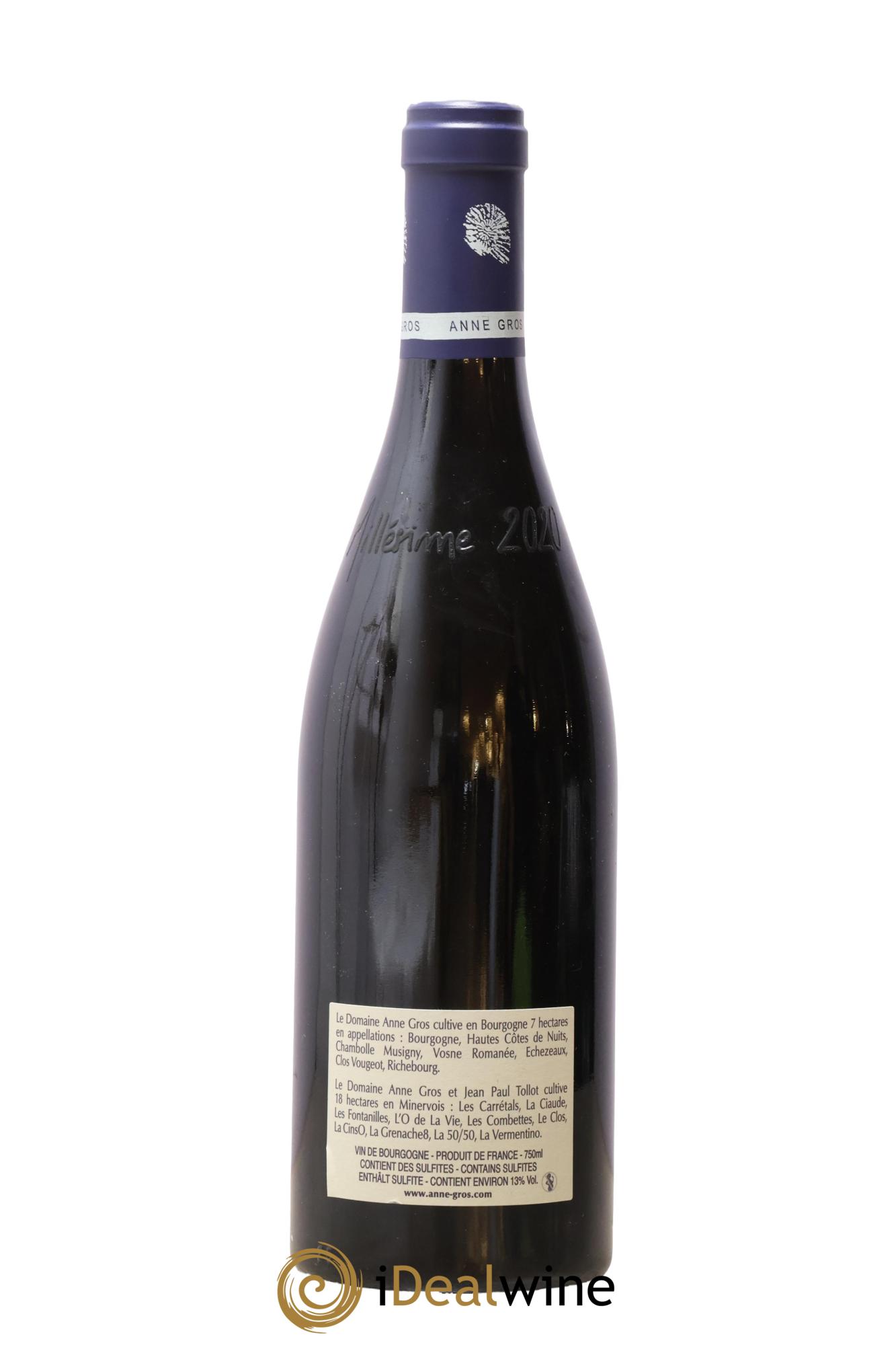 Richebourg Grand Cru Anne Gros 2020 - Lot of 1 bottle - 1