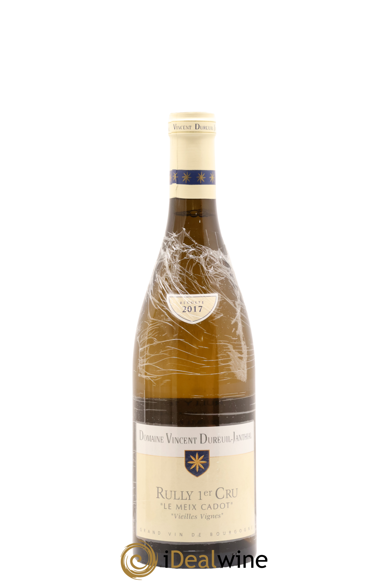 Rully 1er Cru Le Meix Cadot Vieilles Vignes Vincent Dureuil-Janthial 2017 - Posten von 1 Flasche - 0