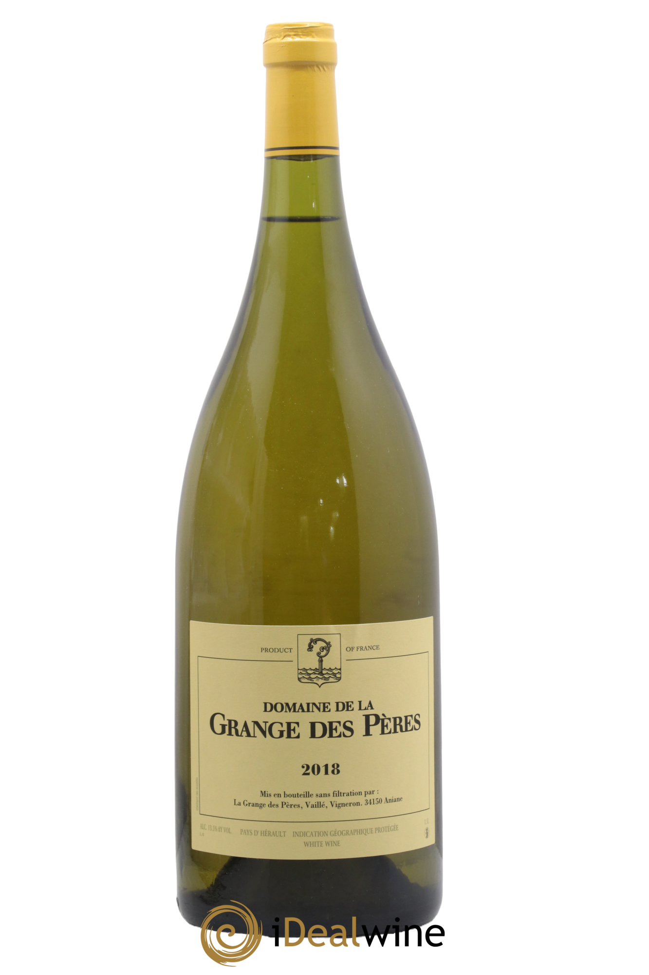 Pays d'Hérault Grange des Pères Laurent Vaillé 2018 - Lot de 1 magnum - 0