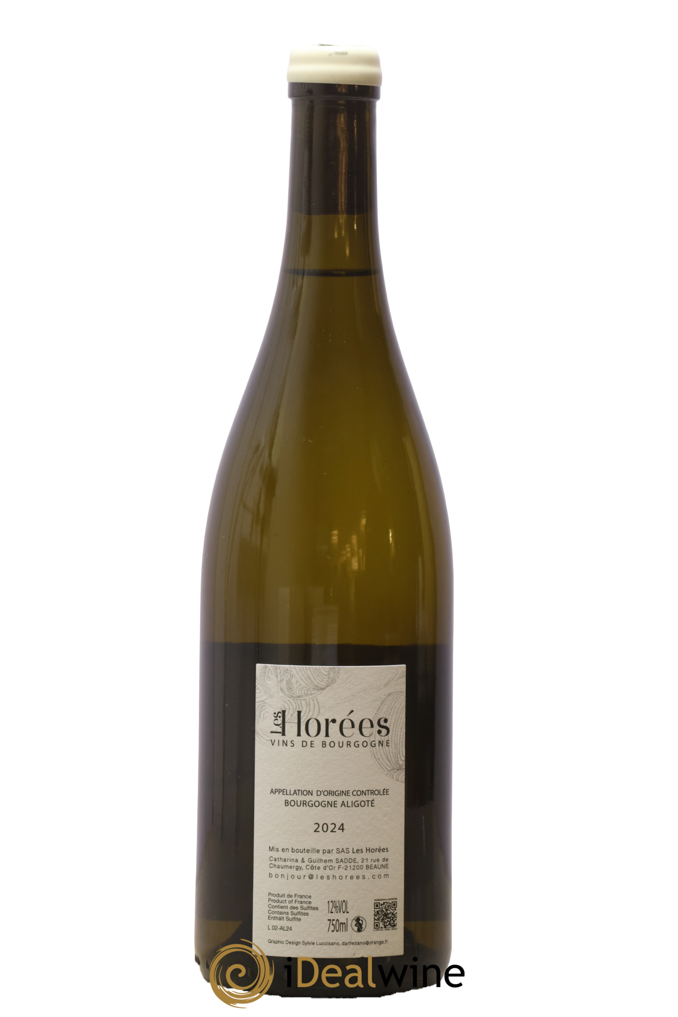 Bourgogne Aligoté En Coulezain Les Horées 2024 - Lot of 1 bottle - 1