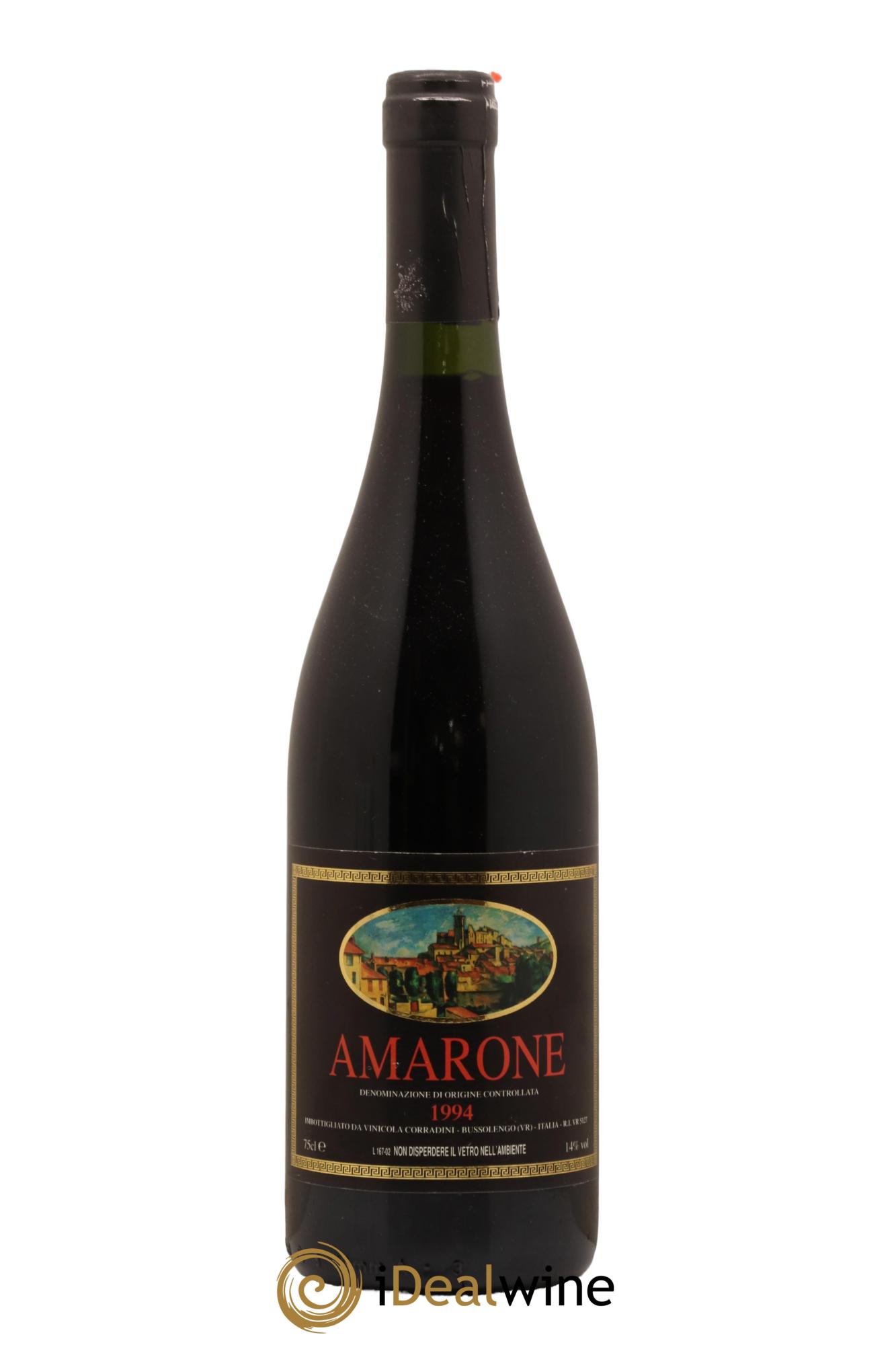 Amarone della Valpolicella DOC Vinicola Corradini 1994 - Lot de 1 bouteille - 0
