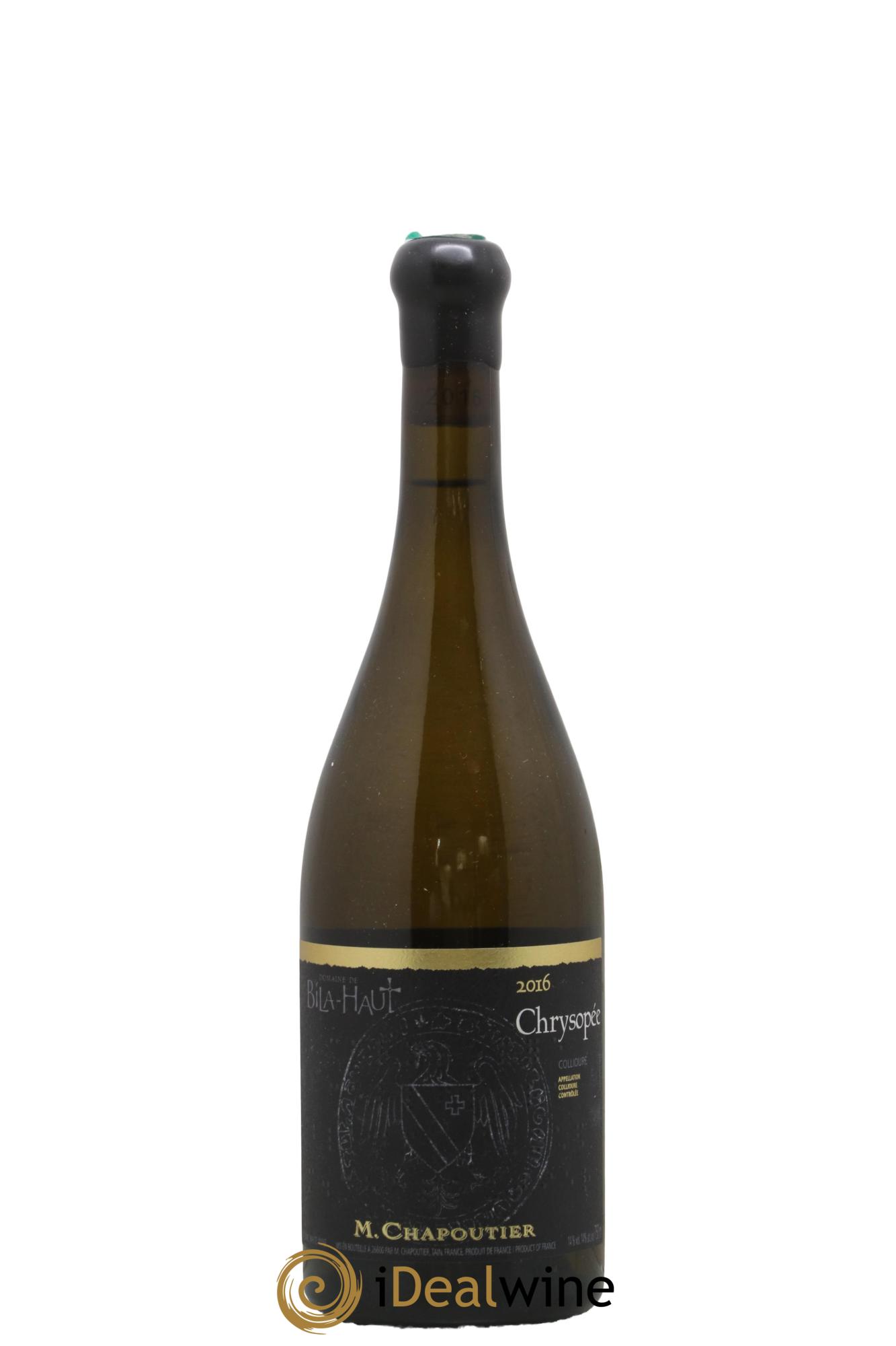 Collioure Bila-Haut (Domaine)  Chrysopee Chapoutier  2016 - Posten von 1 Flasche - 0