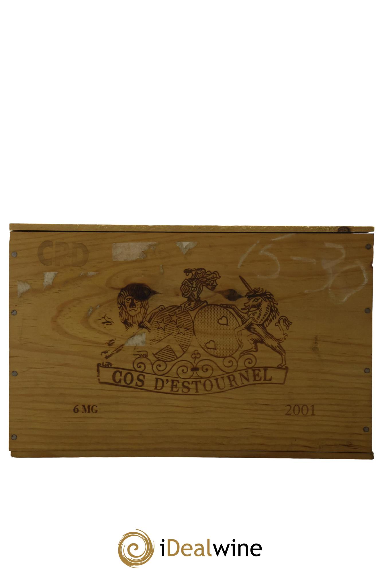 Cos d'Estournel 2ème Grand Cru Classé 2001 - Lotto di 6 magnum - 3