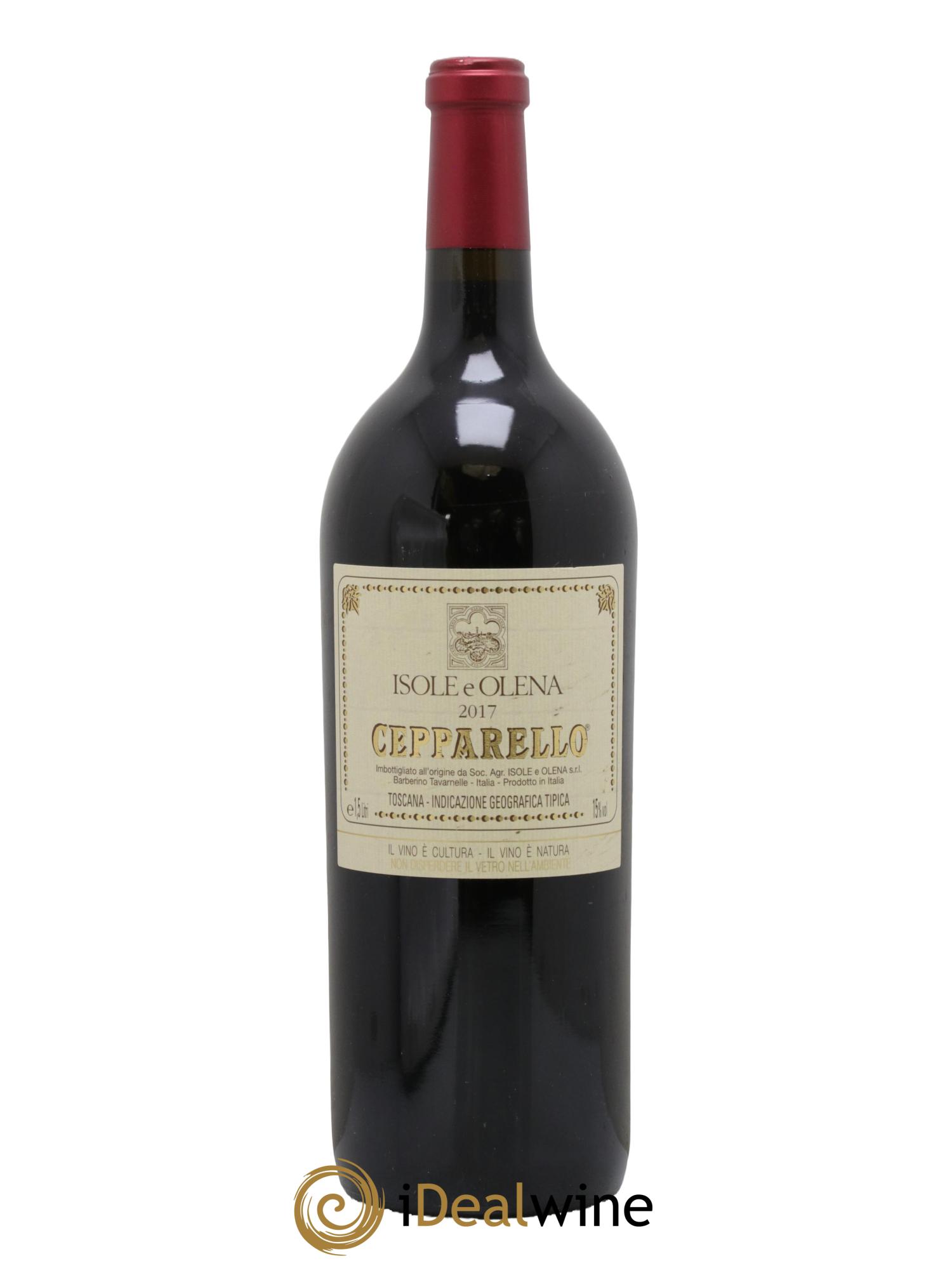 Toscana IGT Cepparello Isole e olena 2017 - Lot of 1 magnum - 0