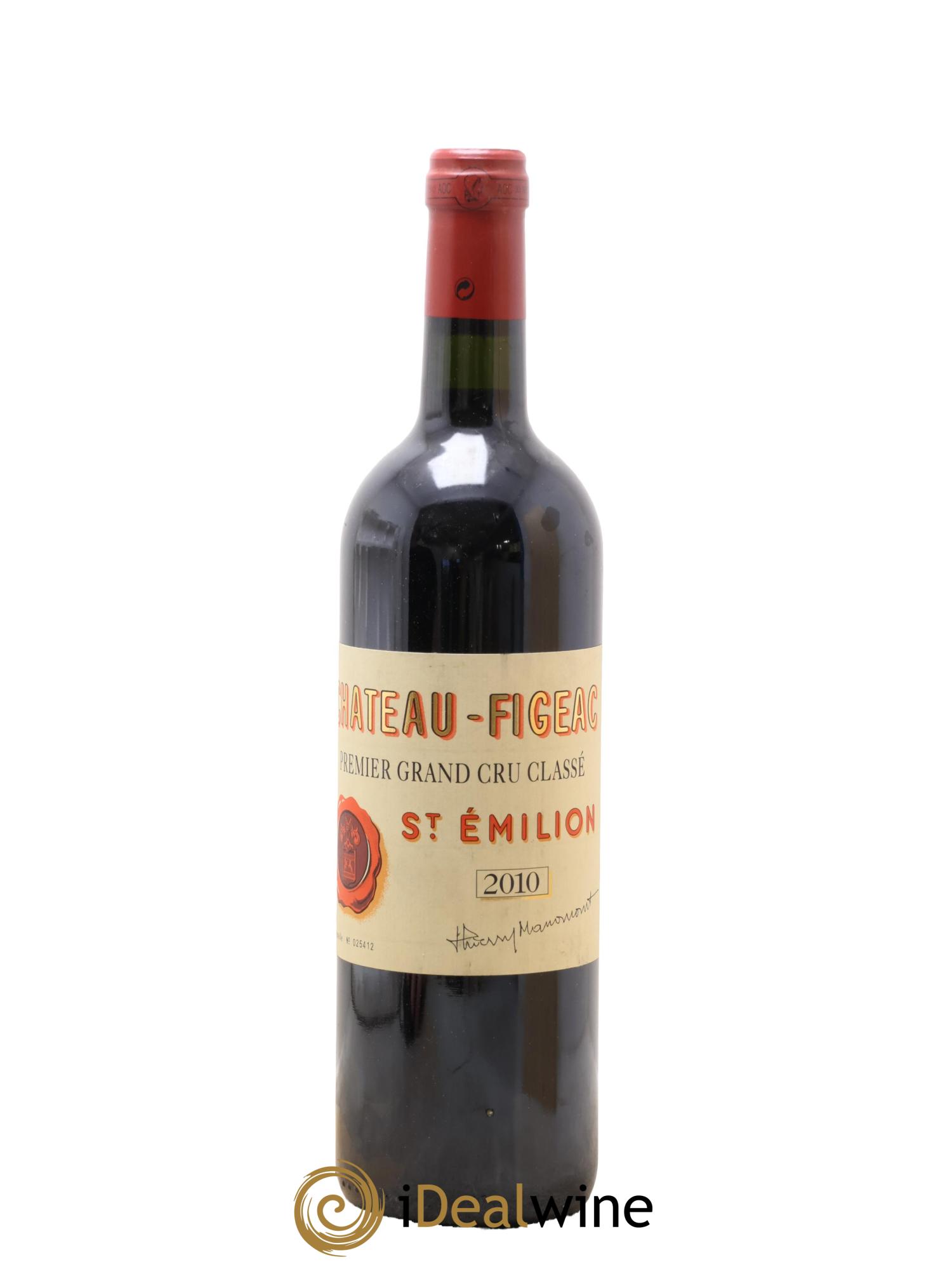 Château Figeac 1er Grand Cru Classé A 2010 - Lotto di 1 bottiglia - 1