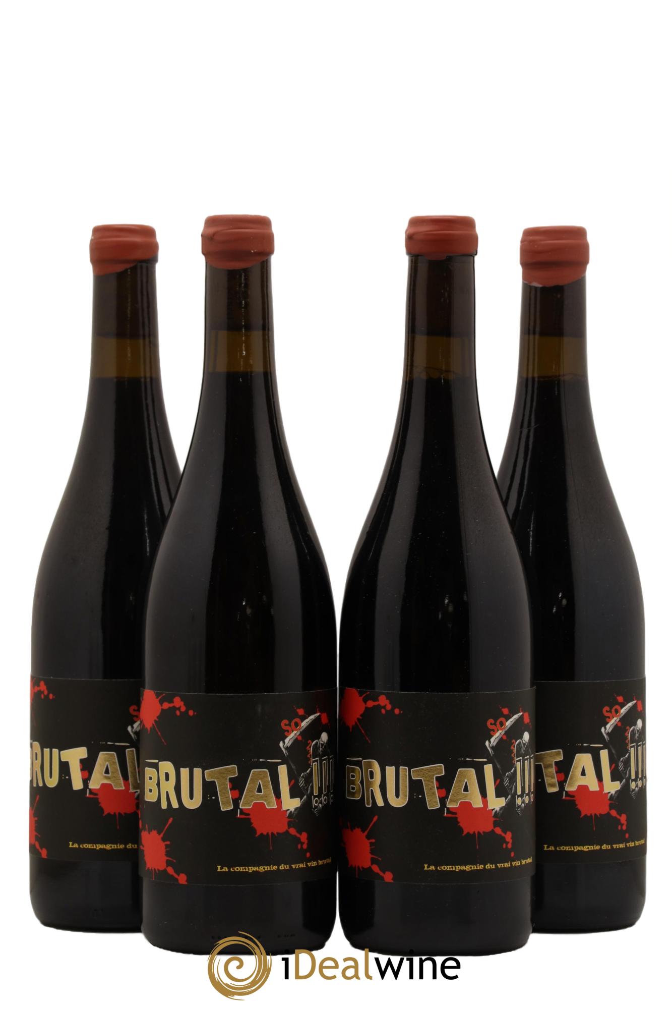 Vin de France Brutal La Sorga Anthony Tortul 2018 - Lot de 4 bouteilles - 0