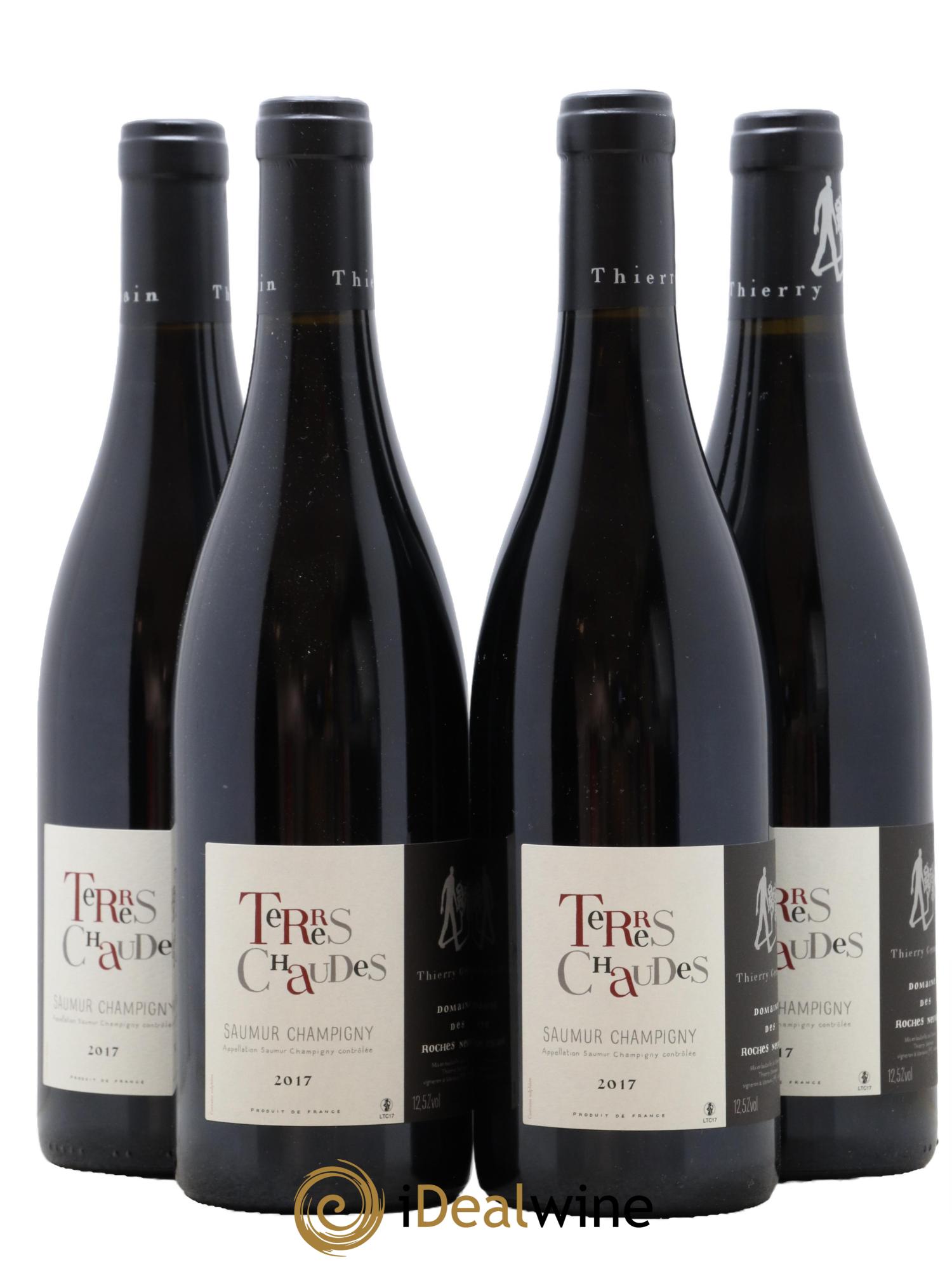 Saumur-Champigny Terres Chaudes Domaine des Roches Neuves - Thierry Germain 2017 - Lot de 4 bouteilles - 0