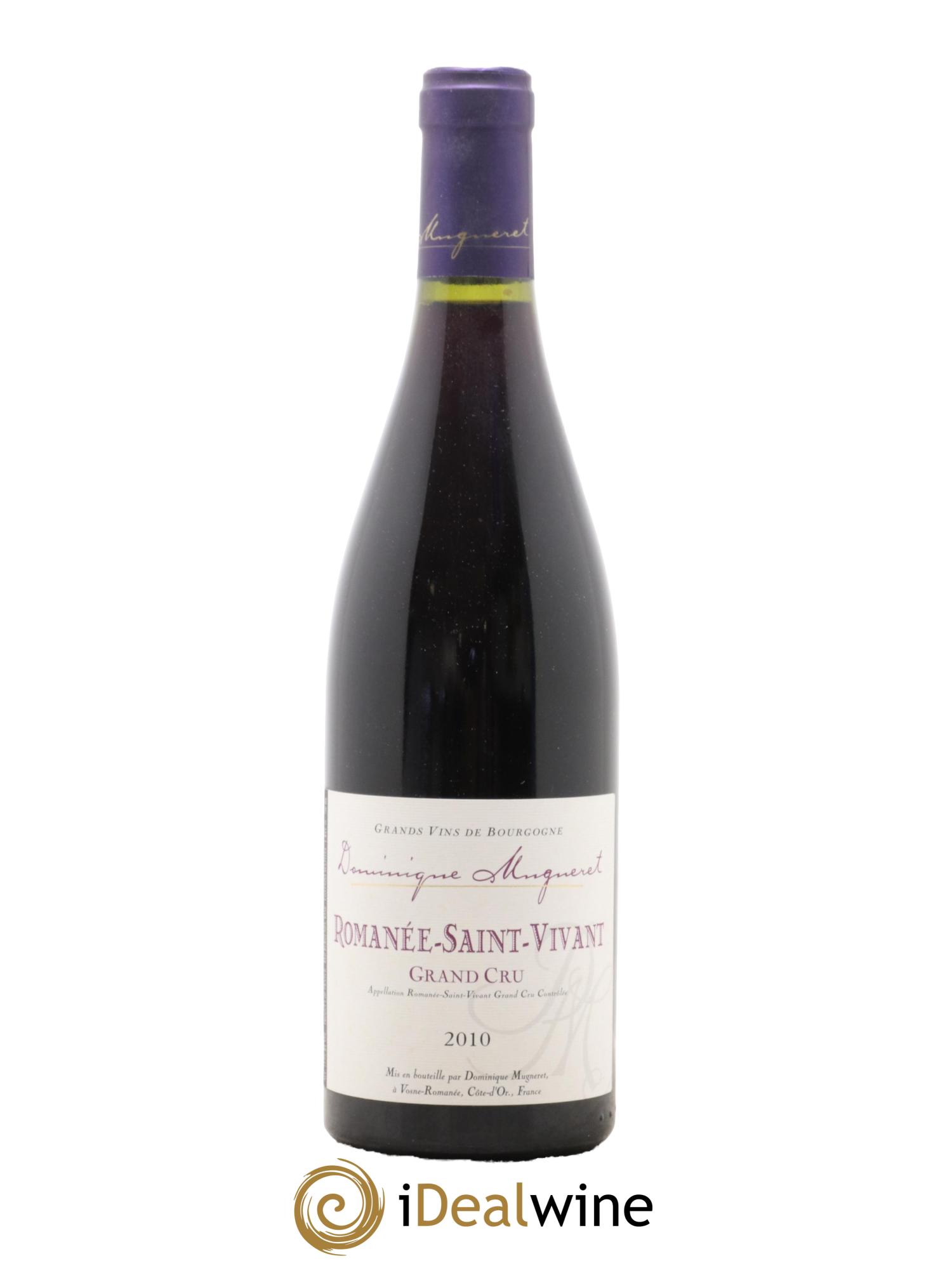 Romanée-Saint-Vivant Grand Cru Dominique Mugneret (Domaine) 2010 - Lot de 1 bouteille - 0