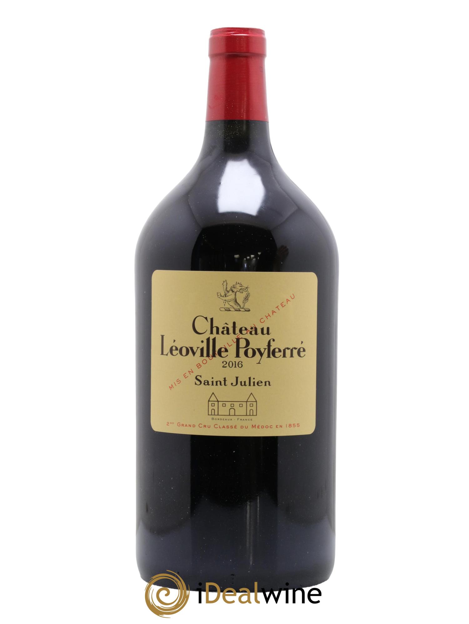 Château Léoville Poyferré 2ème Grand Cru Classé 2016 - Lotto di 1 jéroboam - 0