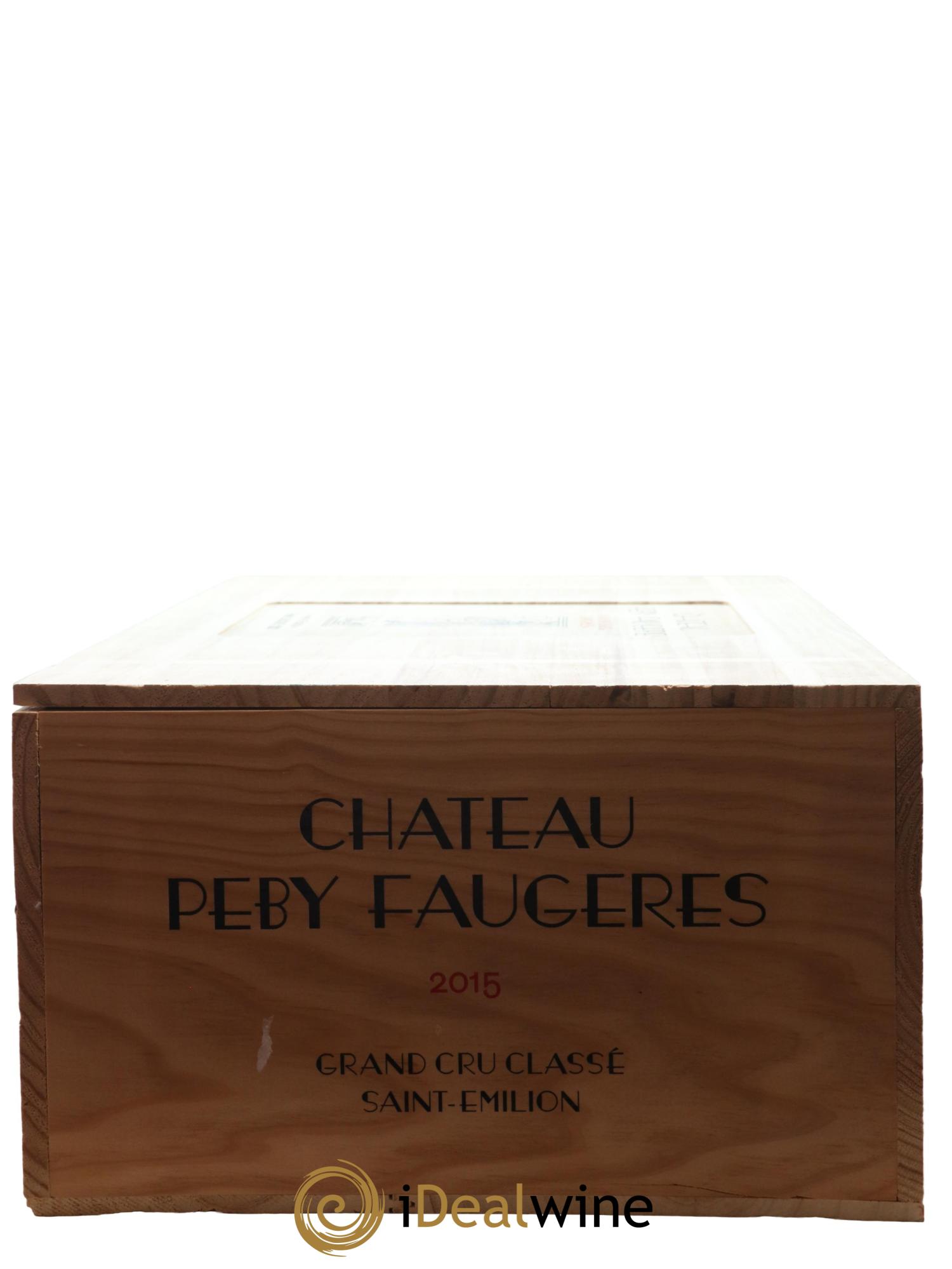 Château Péby Faugères Grand Cru Classé 2015 - Lot de 12 bouteilles - 5