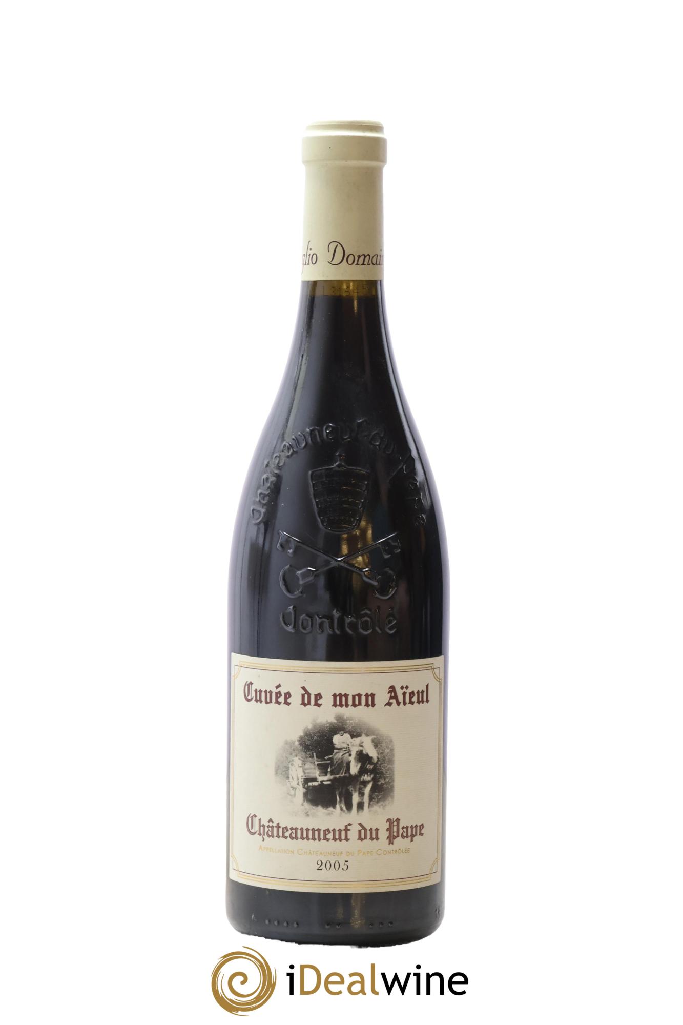 Châteauneuf-du-Pape Cuvée de mon Aïeul Pierre Usseglio & Fils 2005 - Lot de 1 bouteille - 0