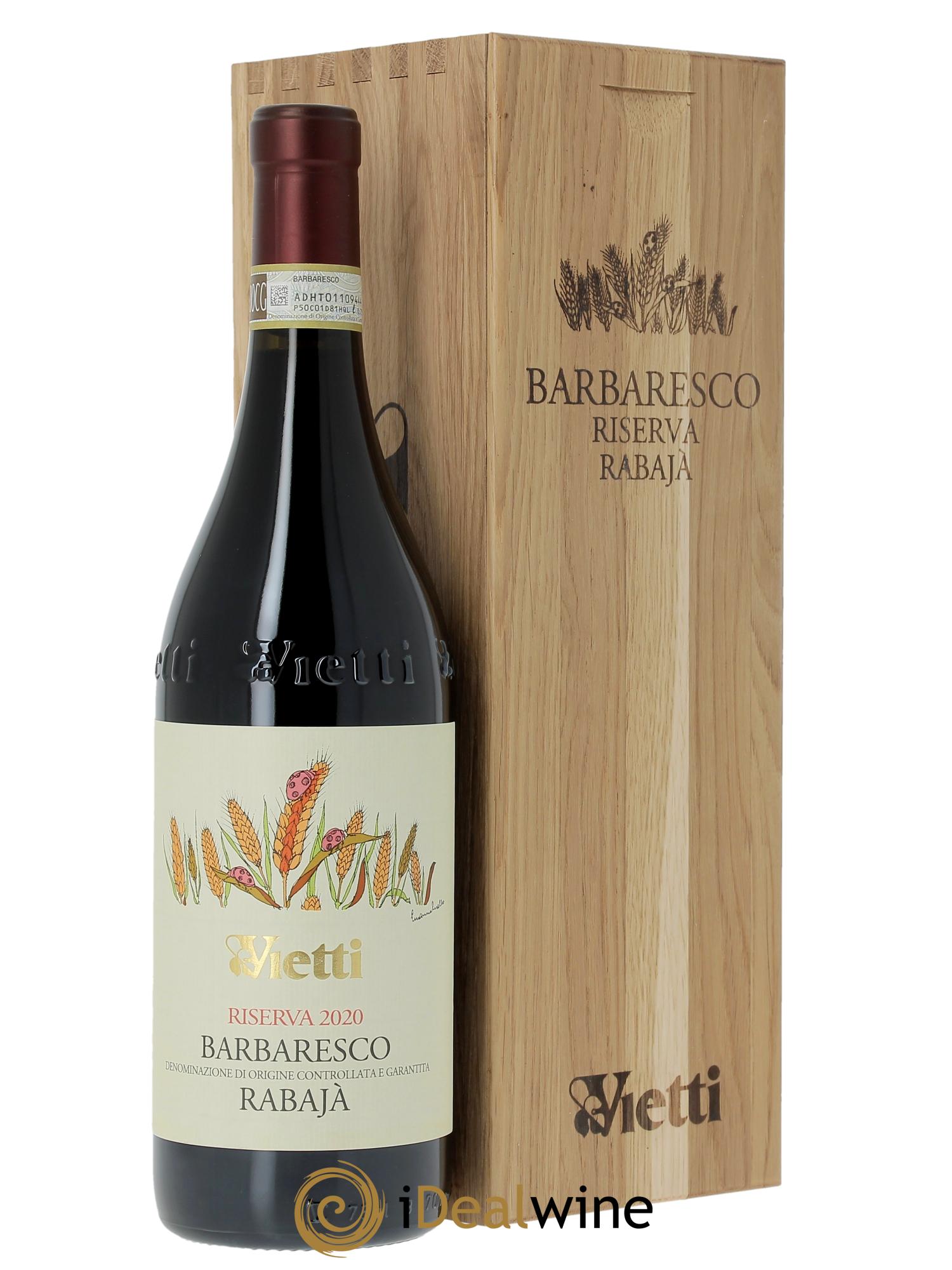 Barbaresco DOCG Riserva Rabaja Vietti  2020 - Posten von 1 Flasche - 0
