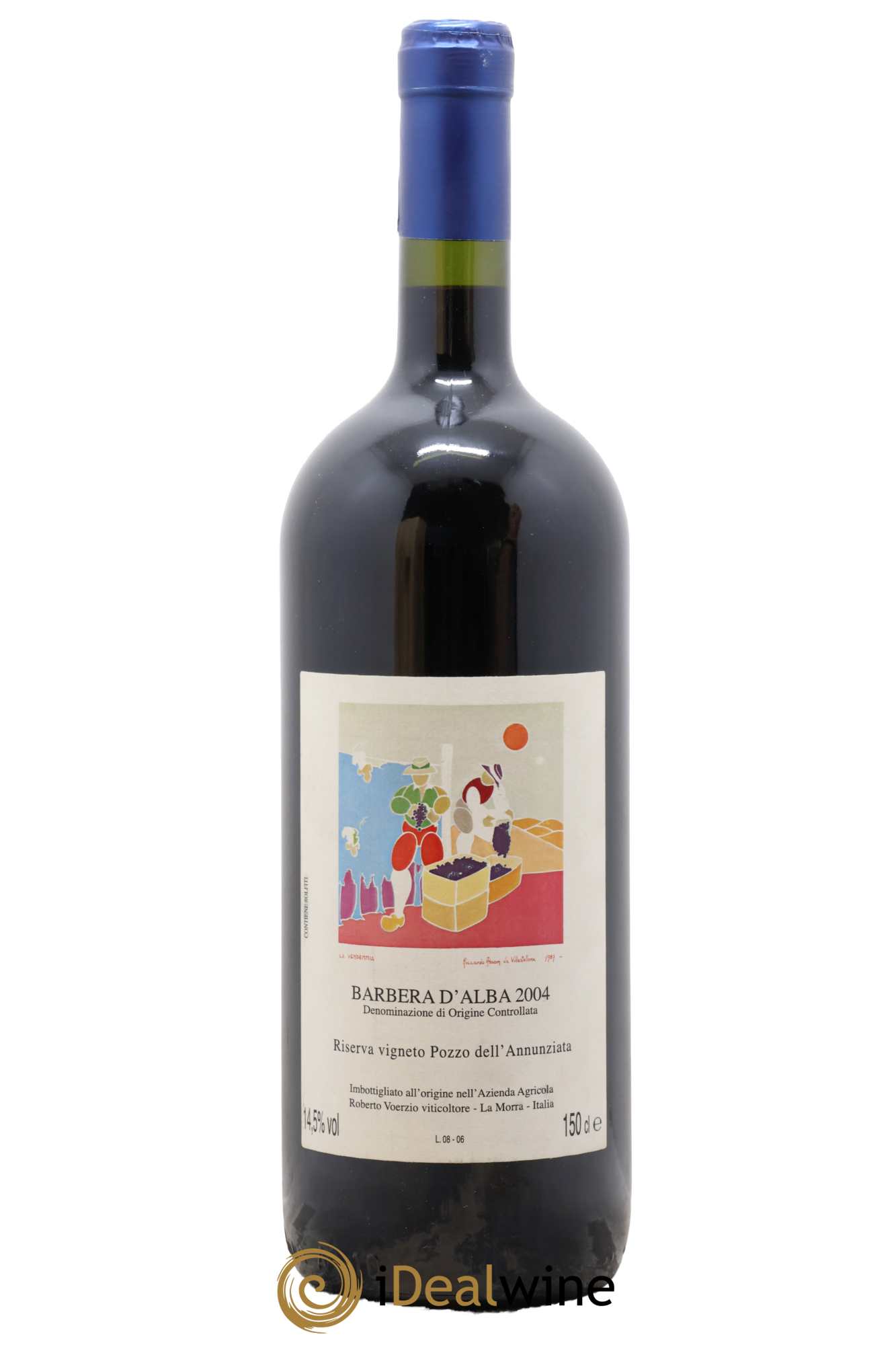 Barbera d'Alba DOC Roberto Voerzio Riserva Pozzo dell'Annunziata 2004 - Lote de 1 Magnum - 0