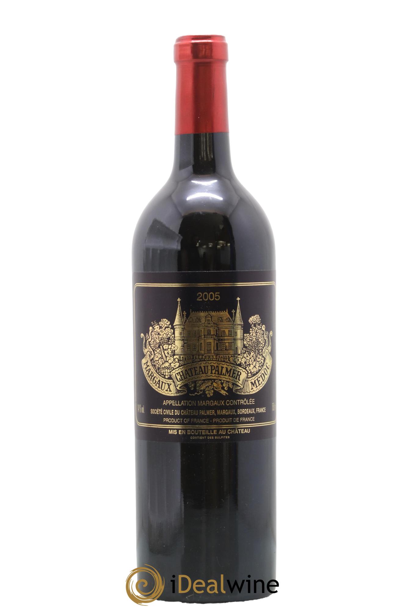 Château Palmer 3ème Grand Cru Classé 2005 - Lot de 1 bouteille - 0