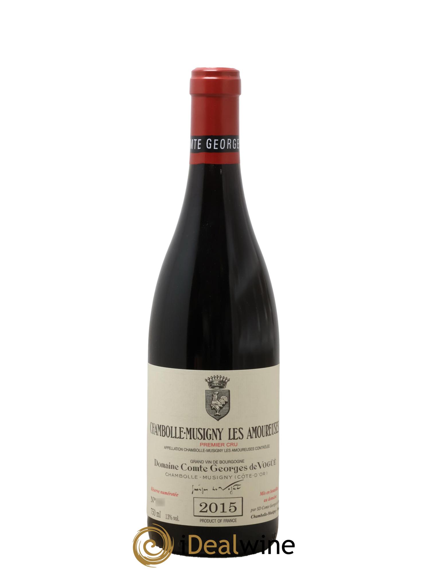 Chambolle-Musigny 1er Cru Les Amoureuses Comte Georges de Vogüé 2015 - Lot de 1 bouteille - 0