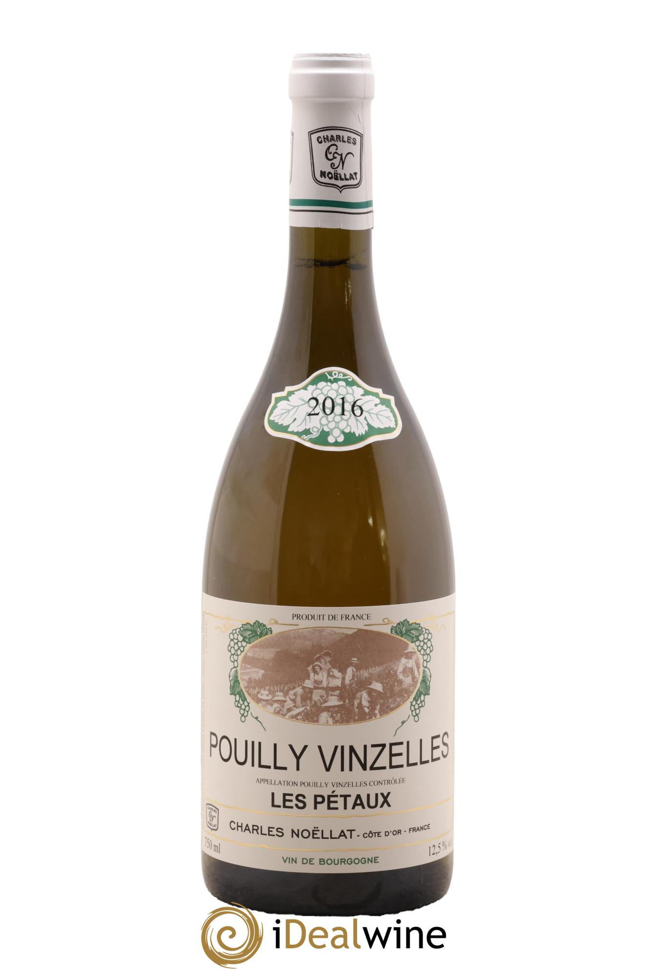 Pouilly-Vinzelles Les Pétaux Charles Noëllat 2016 - Lot de 1 bouteille - 0