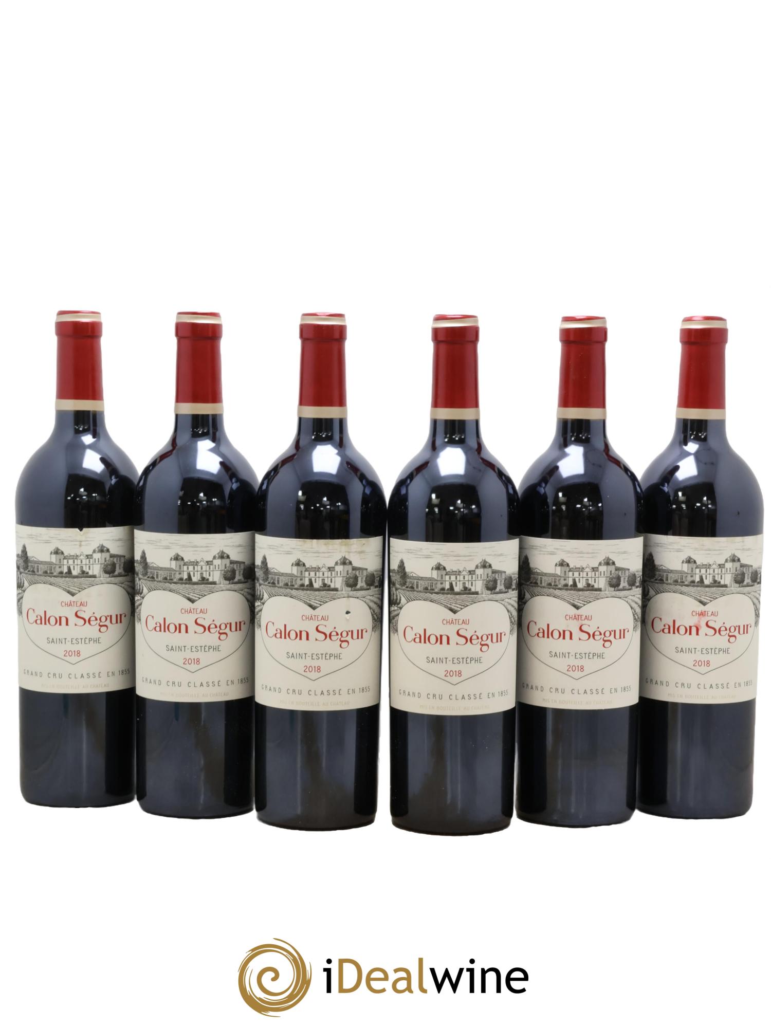 Château Calon Ségur 3ème Grand Cru Classé 2018 - Posten von 6 Flaschen - 0