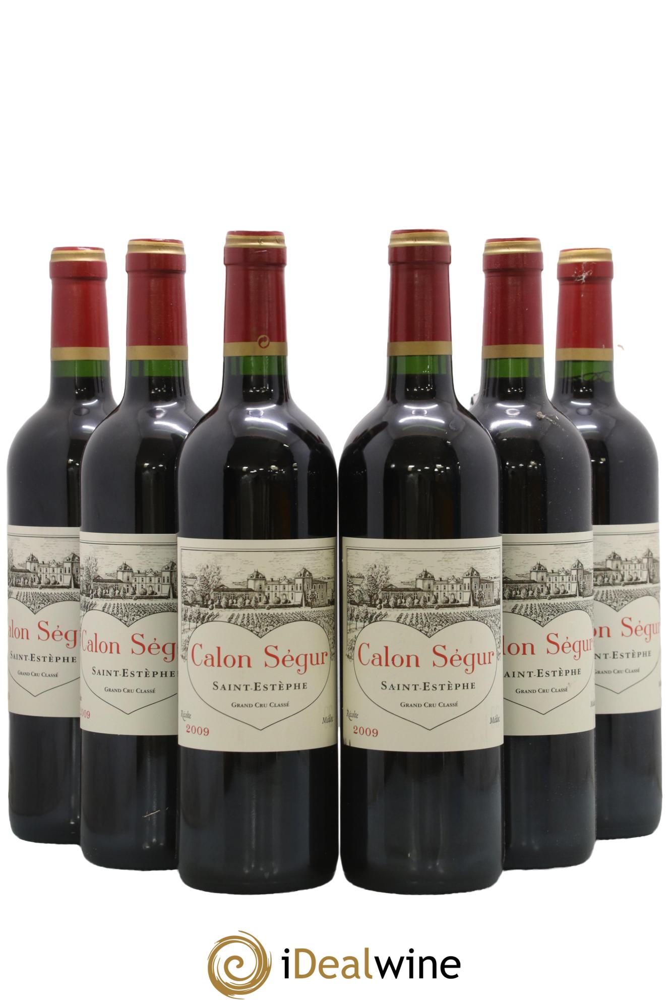 Château Calon Ségur 3ème Grand Cru Classé 2009 - Lot of 6 bottles - 0