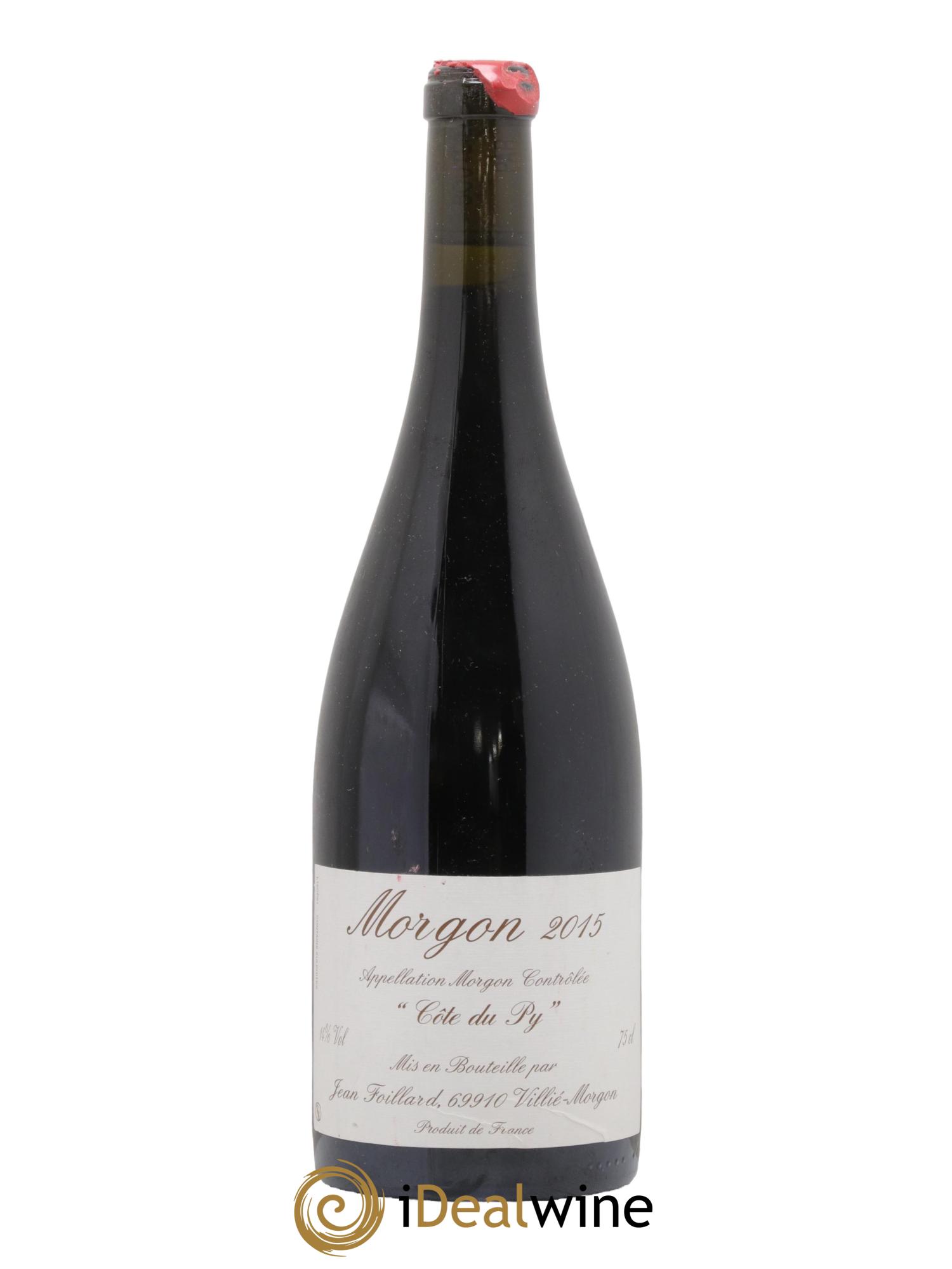 Morgon Côte du Py Jean Foillard 2015 - Lot de 1 bouteille - 0