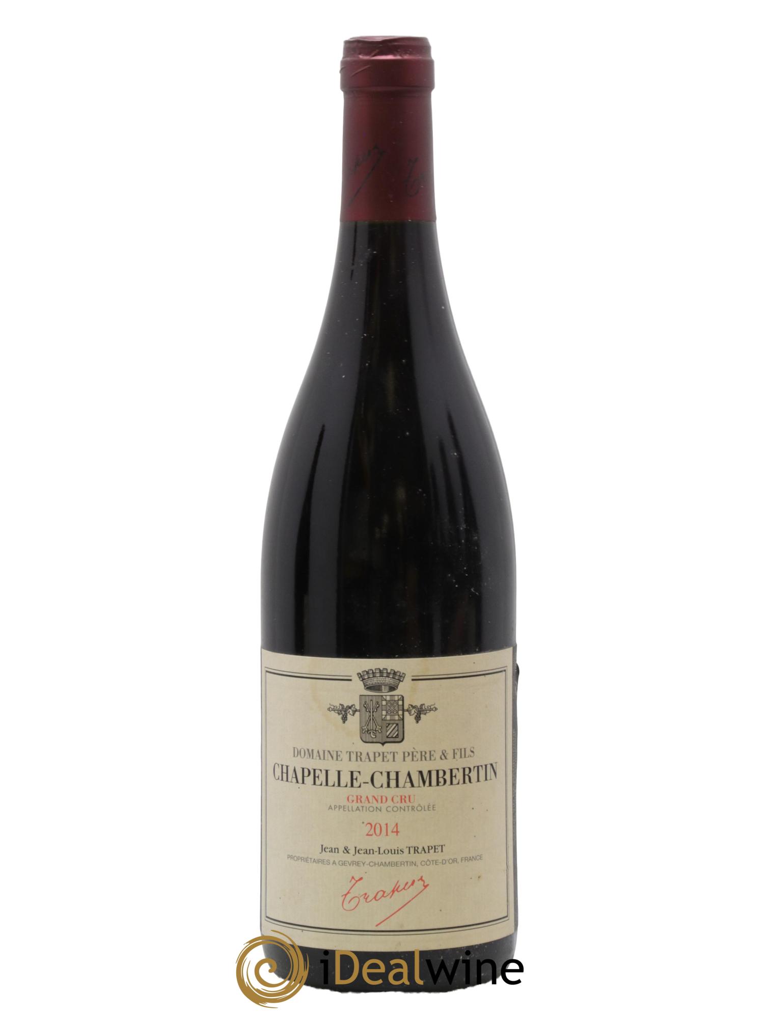 Chapelle-Chambertin Grand Cru Domaine Trapet 2014 - Lot de 1 bouteille - 0