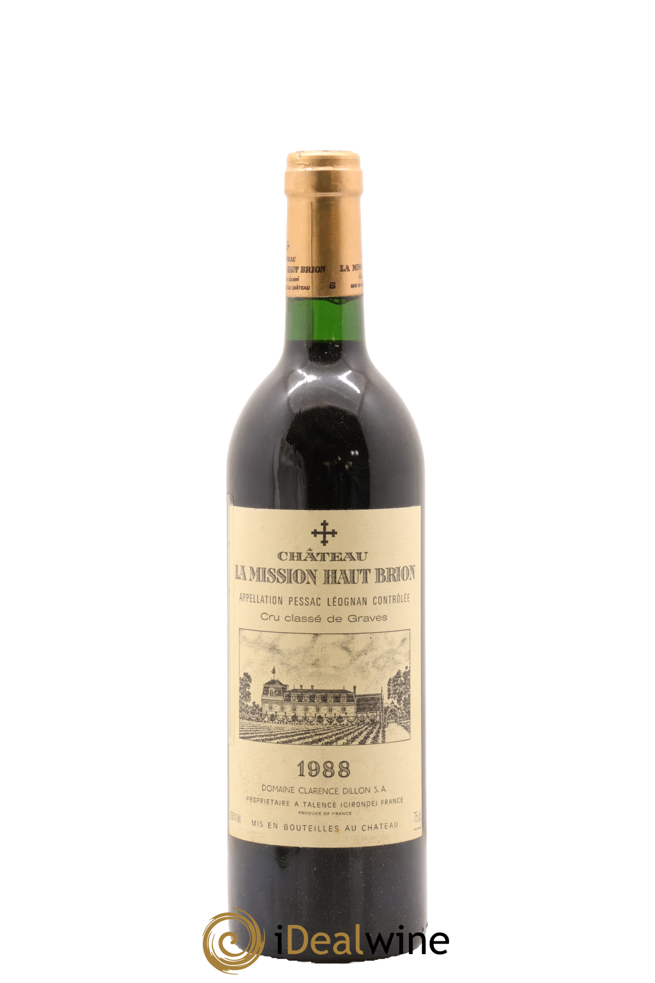 Château la Mission Haut-Brion Cru Classé de Graves 1988 - Lot of 1 bottle - 0