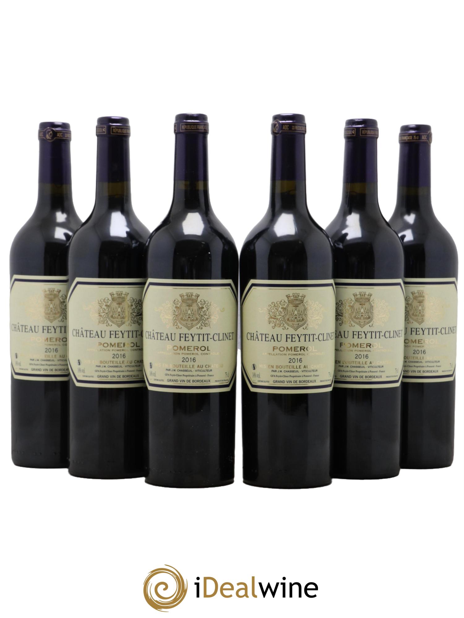 Château Feytit-Clinet 2016 - Lot de 6 bouteilles - 0