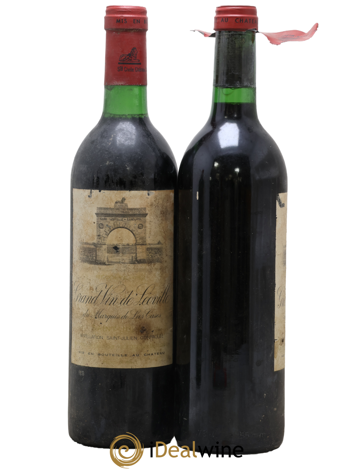 Château Léoville Las Cases 2ème Grand Cru Classé 1982 - Lot of 2 bottles - 1