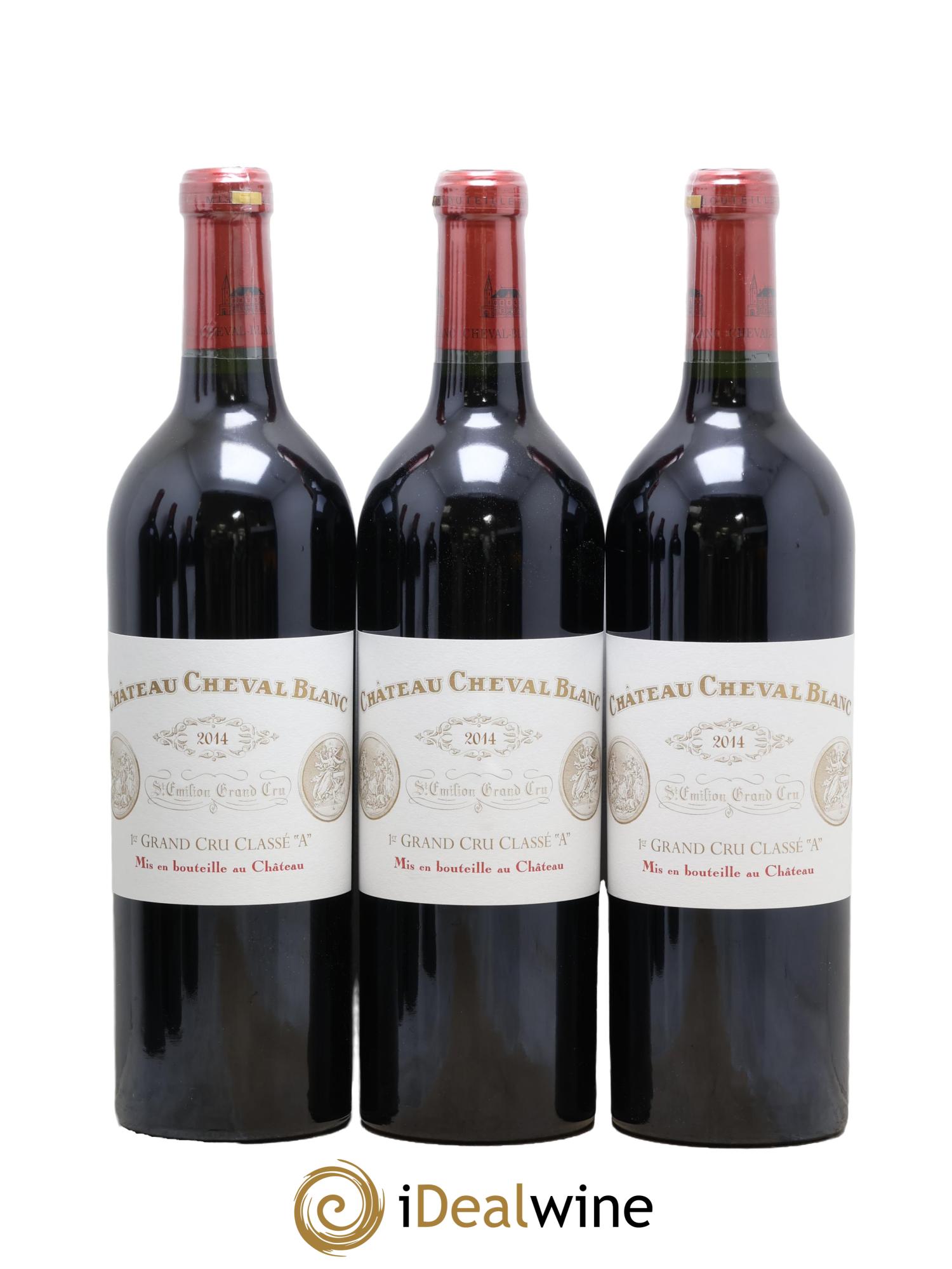 Château Cheval Blanc 1er Grand Cru Classé A 2014 - Lot de 6 bouteilles - 1