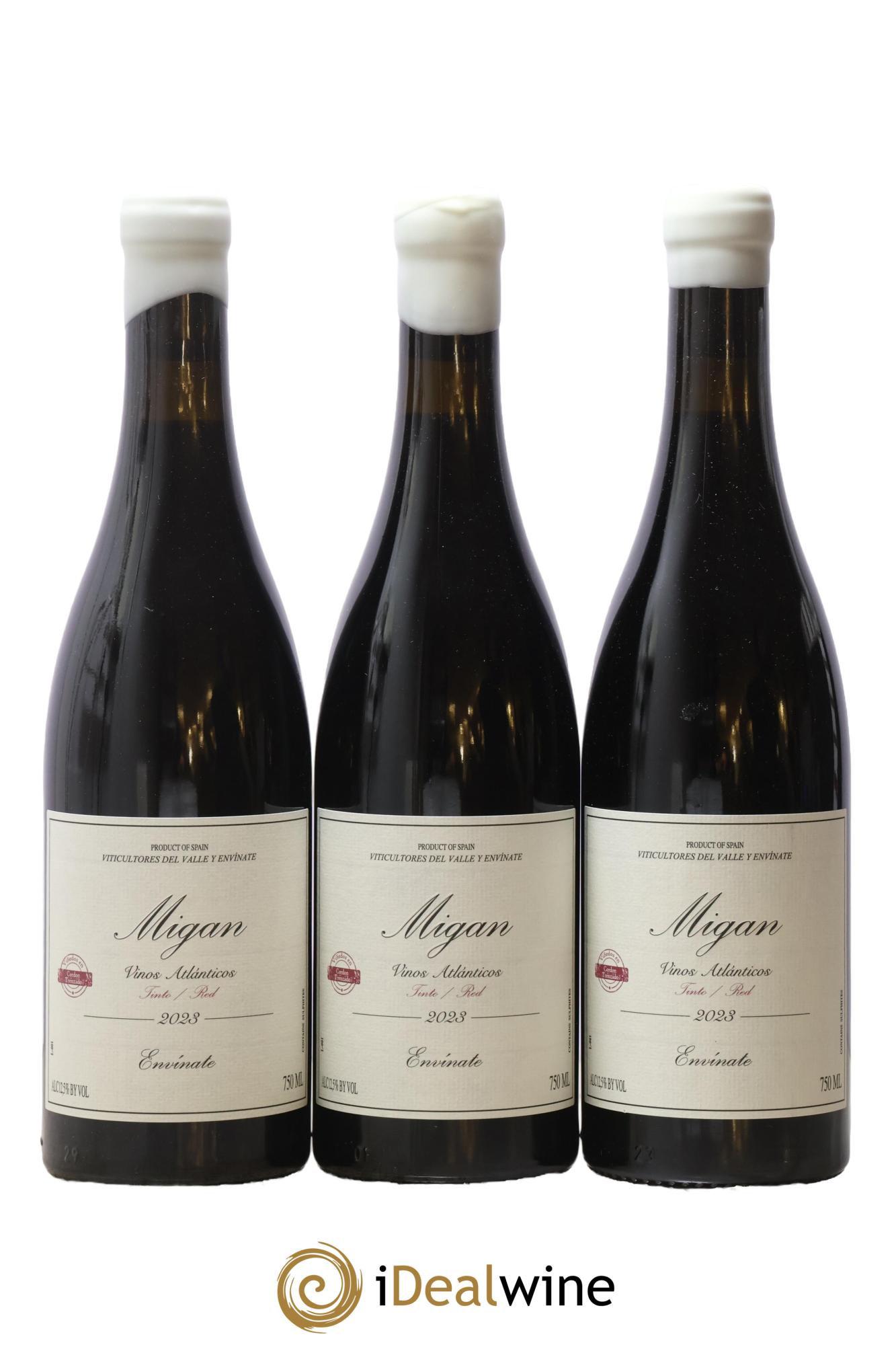Vinos Atlanticos - Islas Canarias Migan Envinate 2023 - Lot of 3 bottles - 0