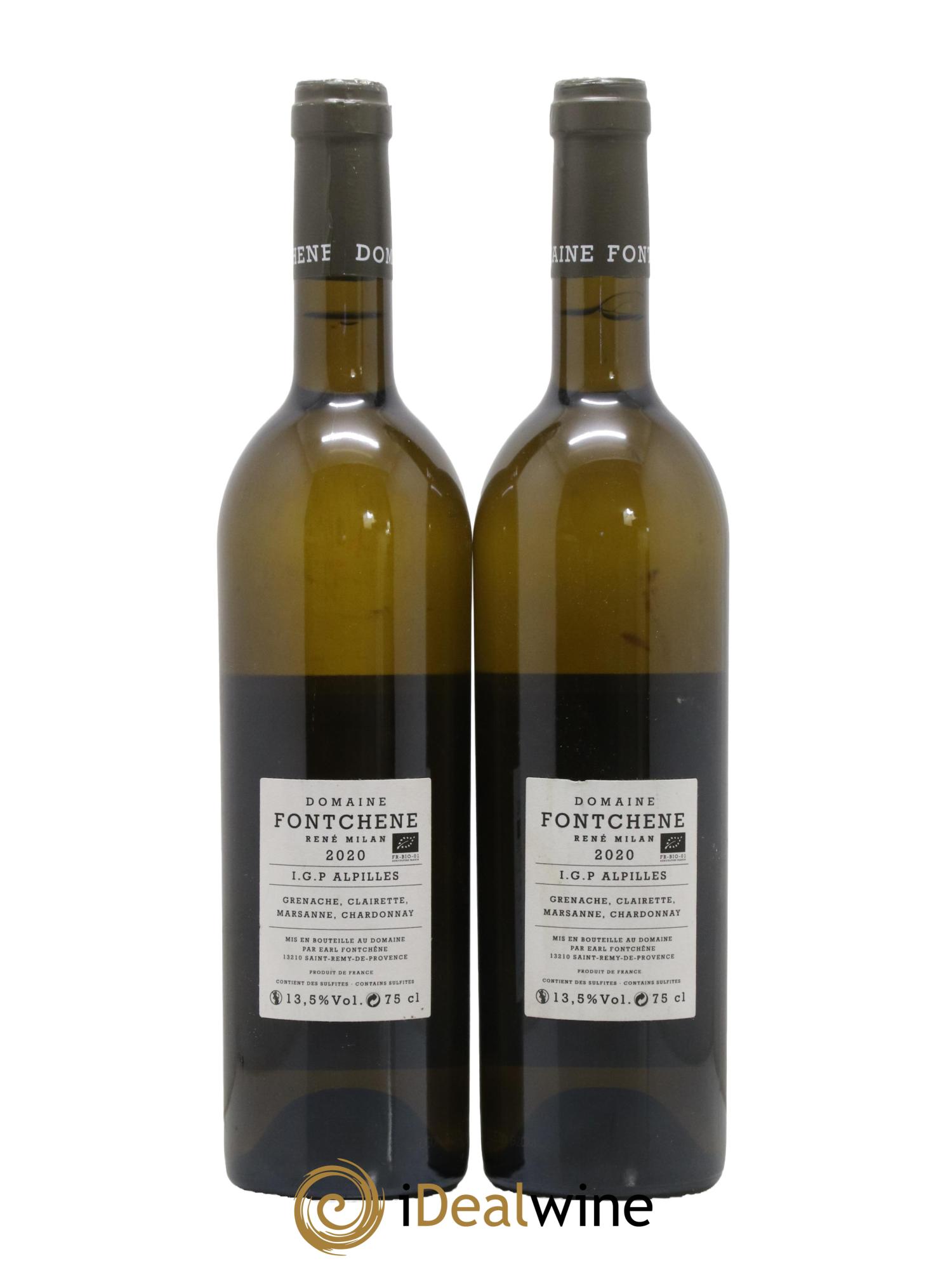 IGP Alpilles Léon Domaine Fontchêne 2020 - Lot de 2 bouteilles - 1