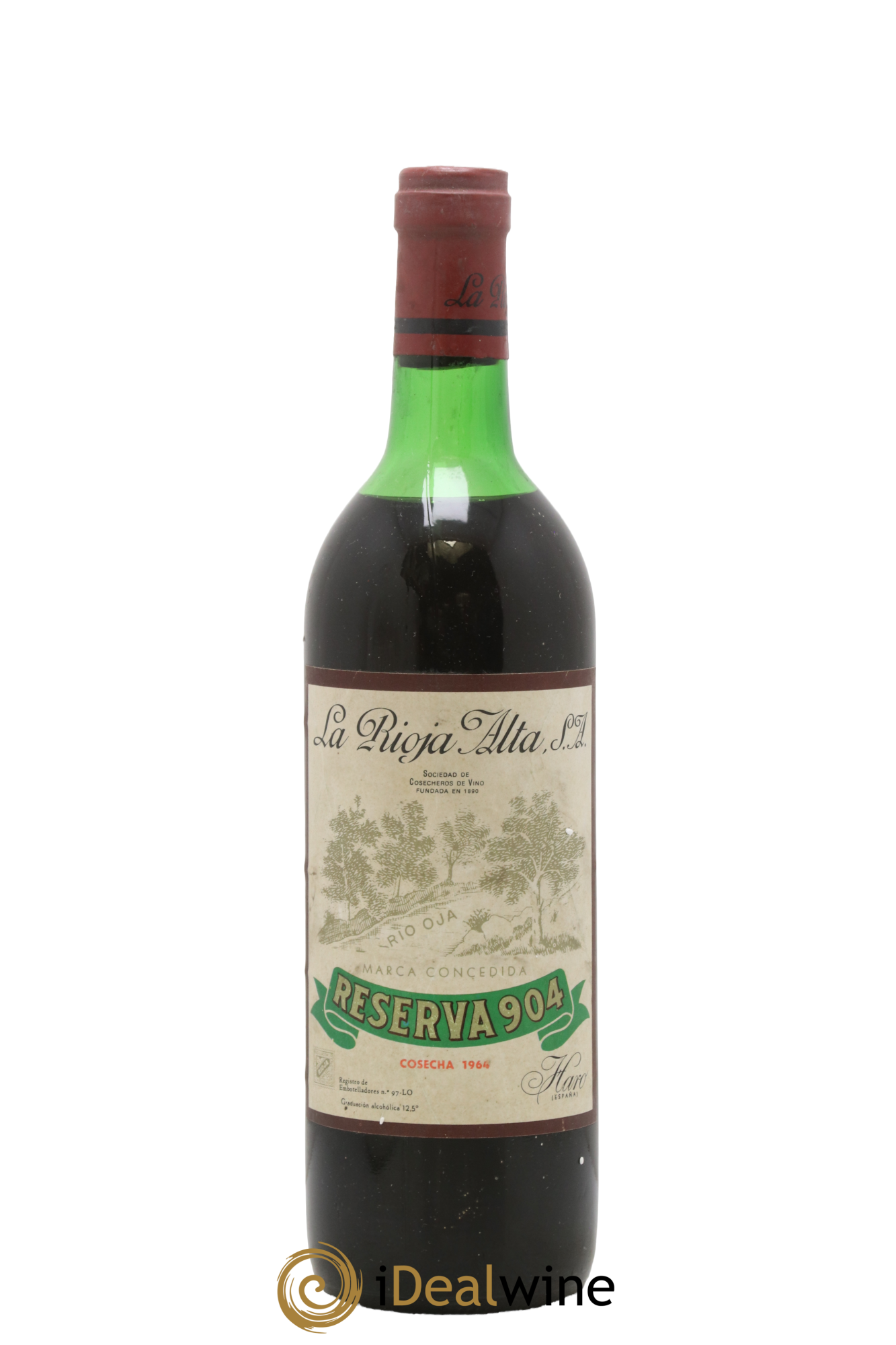 Rioja DOCA Reserva 904 La Rioja Alta 1964 - Lot of 1 bottle - 0