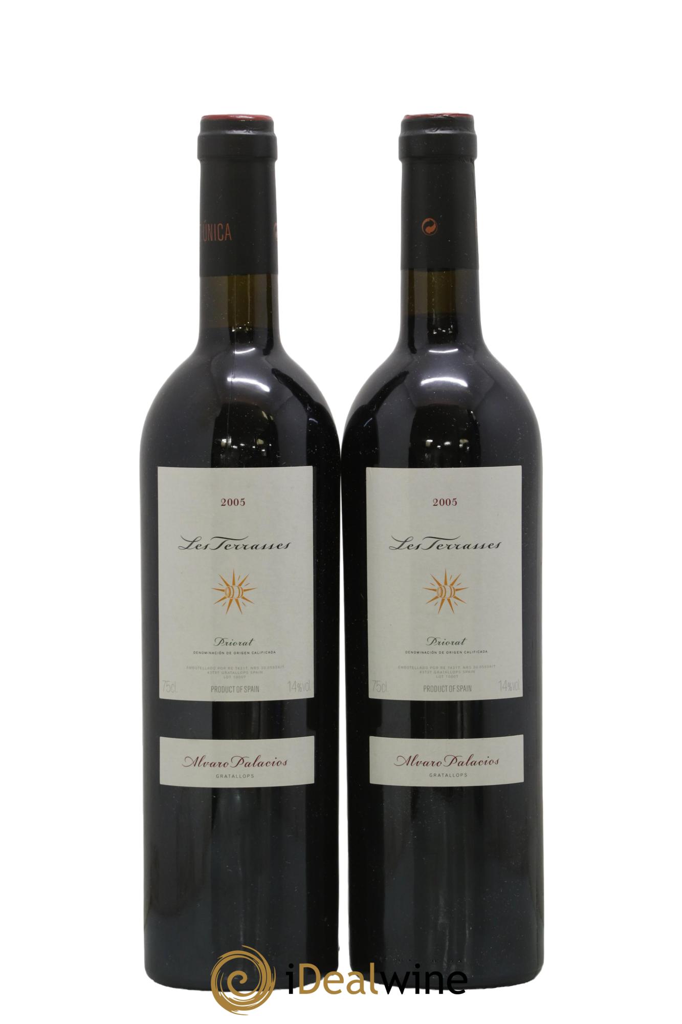 Priorat Alvaro Palacios DOCA Les Terrasses Velles Vinyes 2005 - Lot de 2 bouteilles - 0
