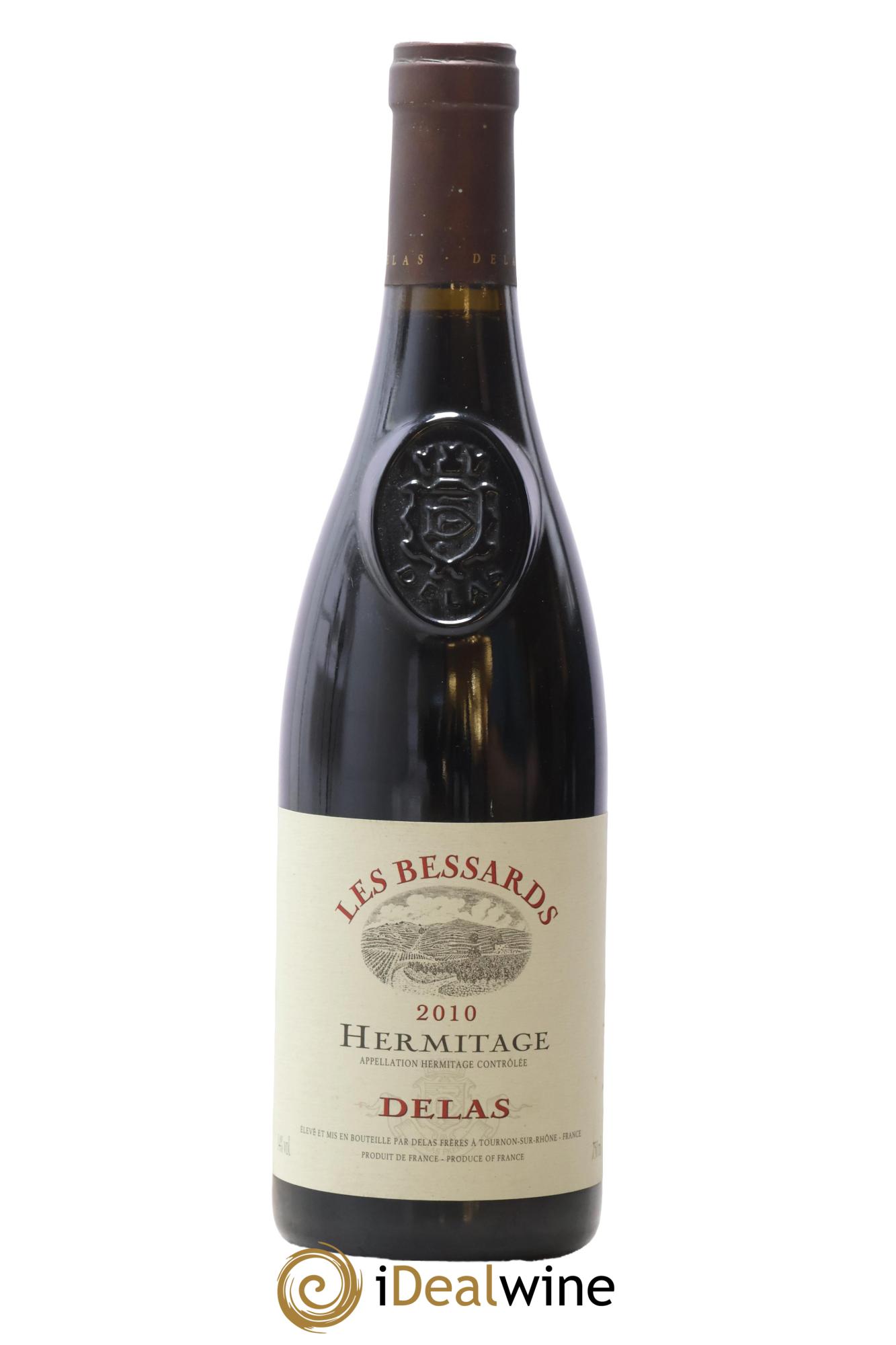 Hermitage Les Bessards Delas Frères 2010 - Lot de 1 bouteille - 0