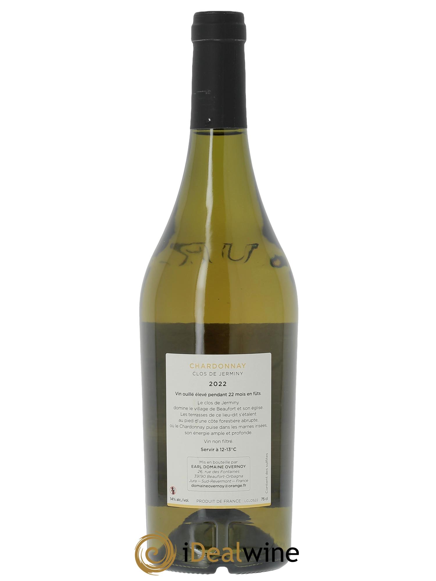 Côtes du Jura Chardonnay Clos de Jerminy Guillaume Overnoy  2022 - Lotto di 1 bottiglia - 1