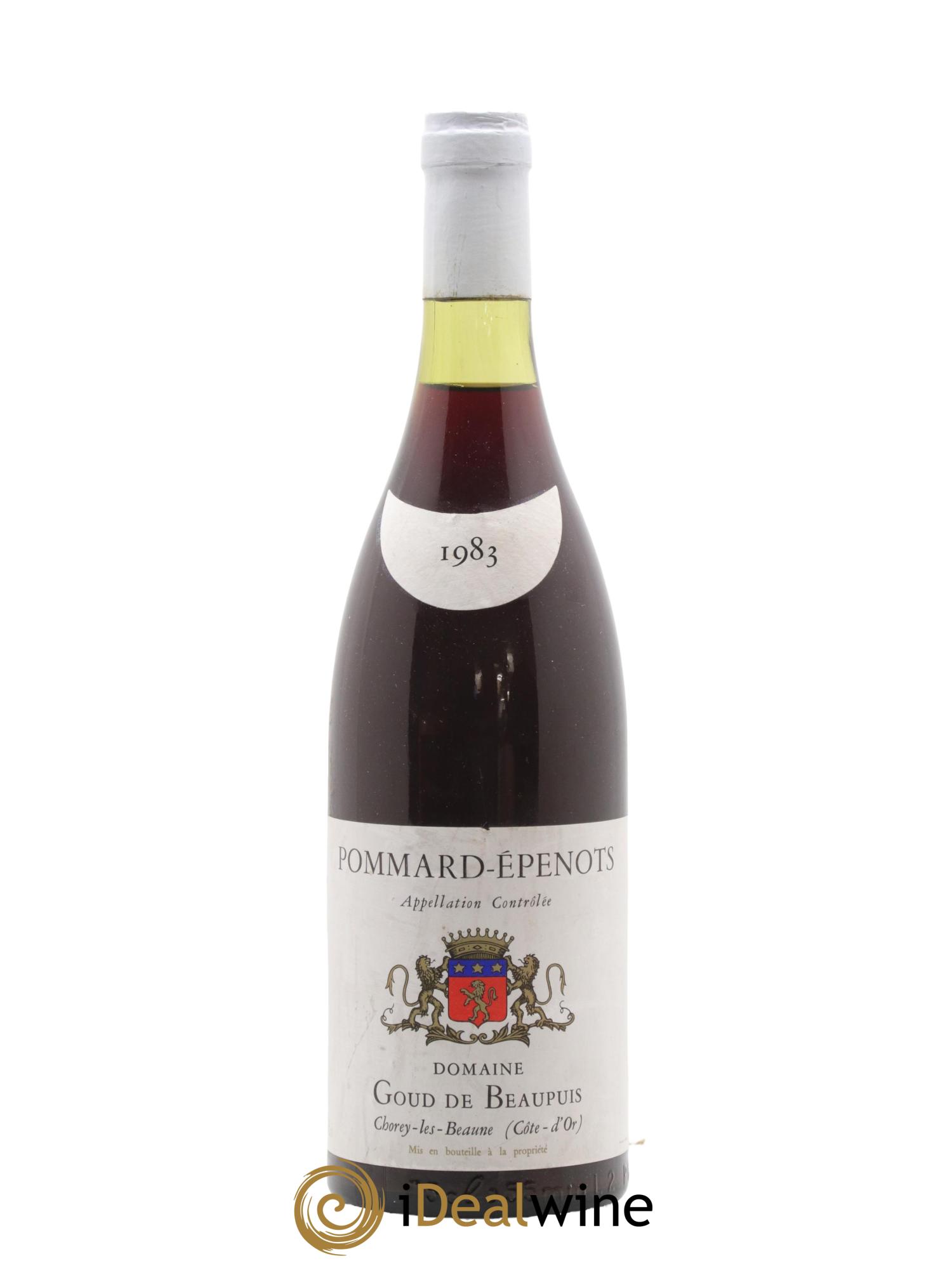Pommard Epenots Domaine Goud de Beaupuis 1983 - Lot de 1 bouteille - 0
