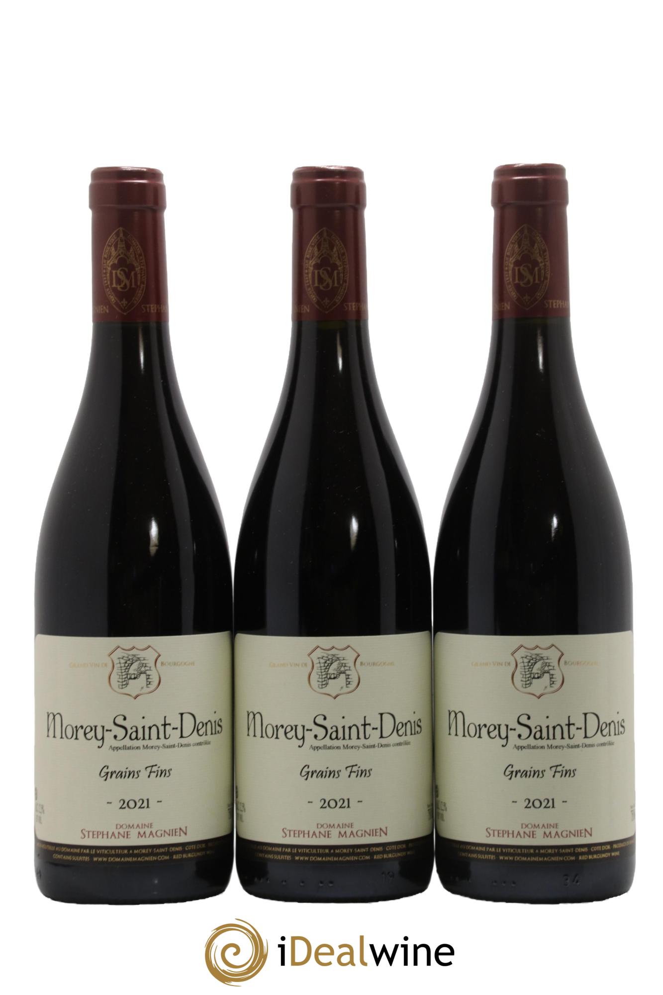 Morey-Saint-Denis Grains Fins Stephane Magnien 2021 - Lot de 3 bouteilles - 0
