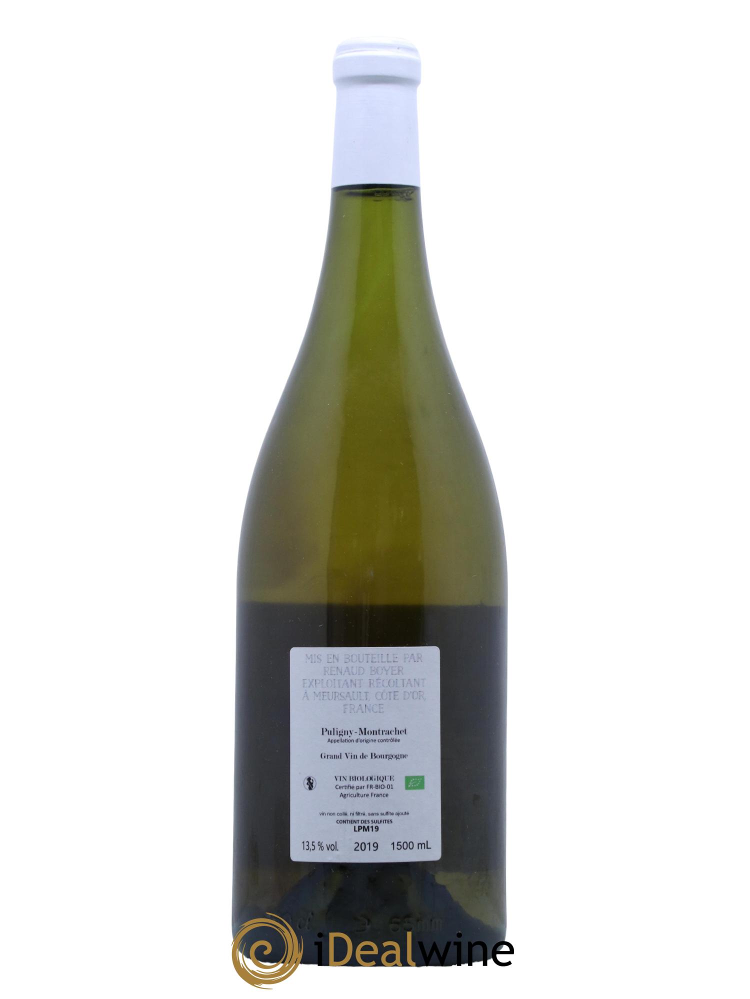 Puligny-Montrachet Les Reuchaux Renaud Boyer 2019 - Lot de 1 magnum - 1