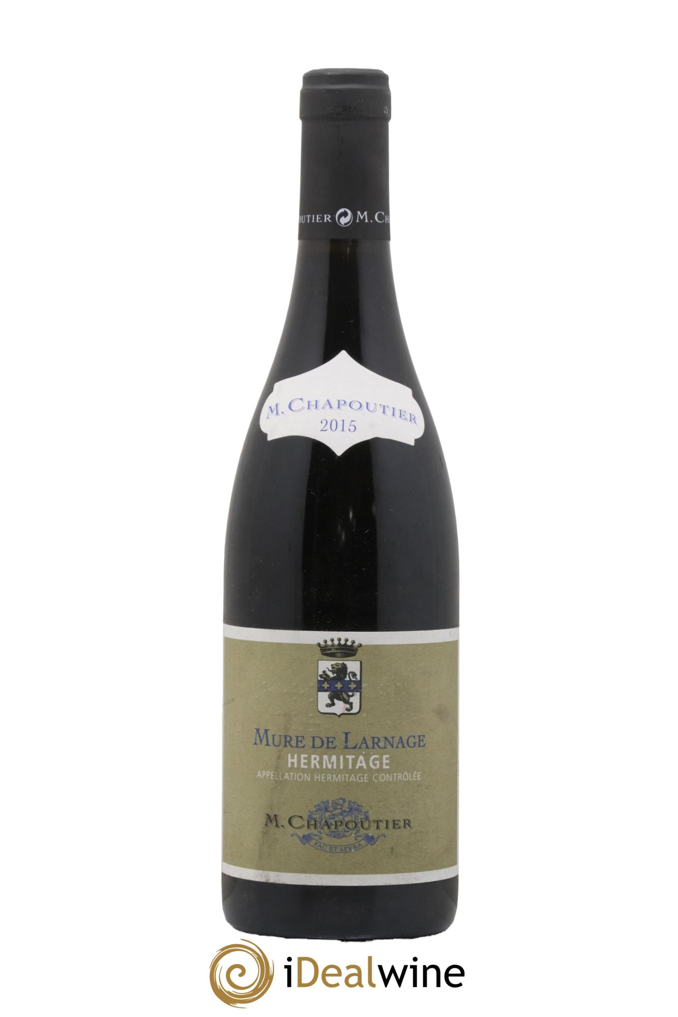 Hermitage Mure de Larnage Chapoutier 2015 - Lot de 1 bouteille - 0