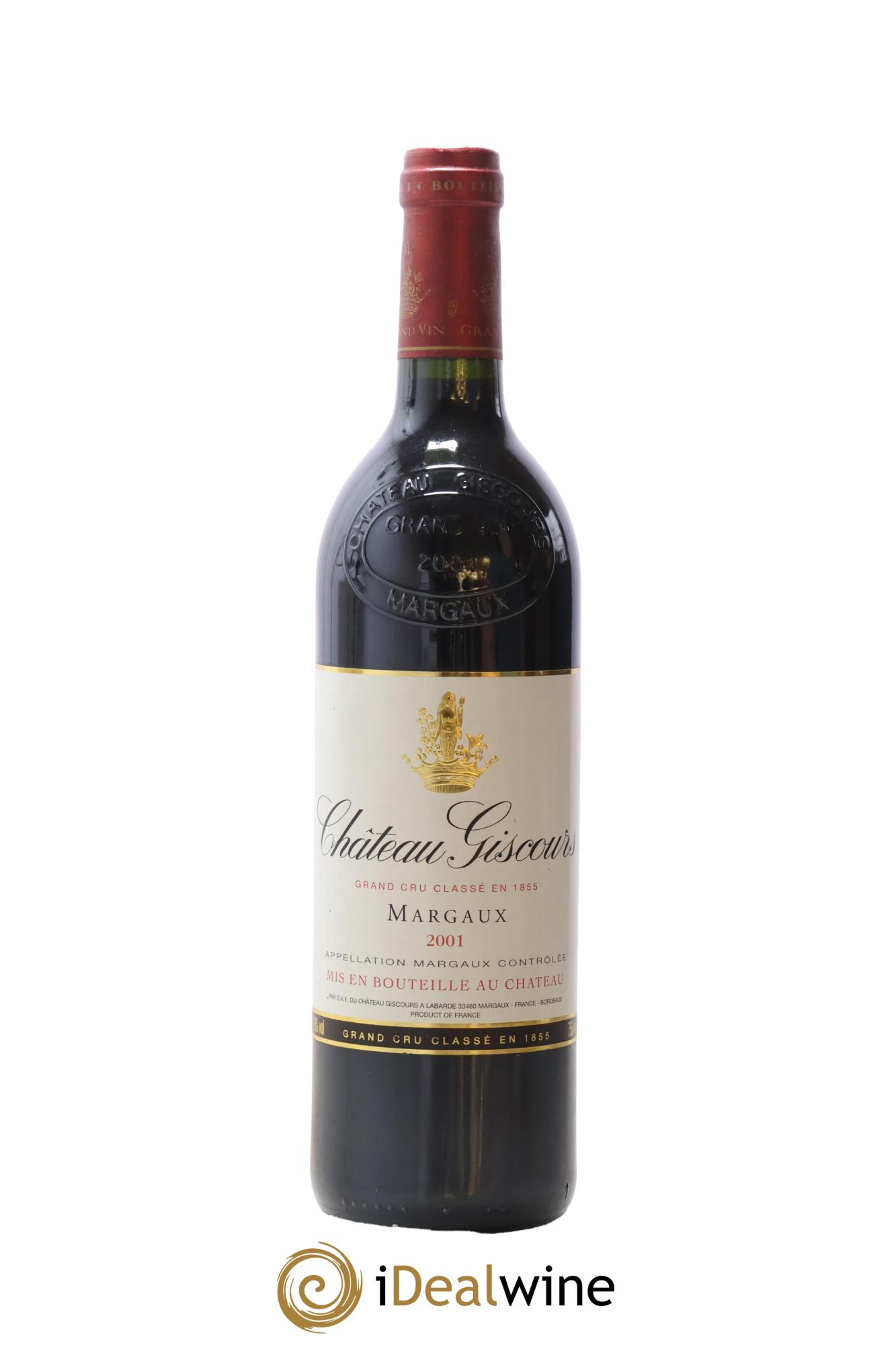 Château Giscours 3ème Grand Cru Classé 2001 - Lot de 1 bouteille - 0