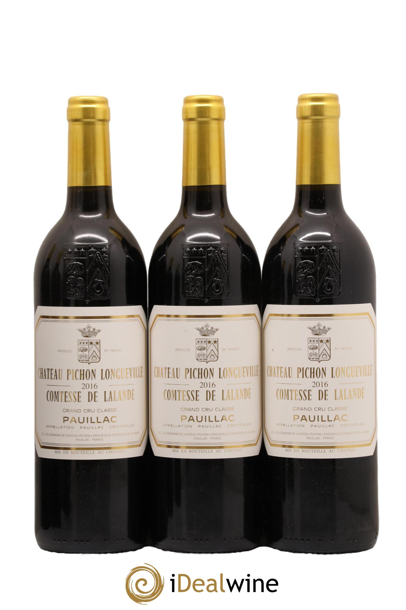 Château Pichon Longueville Comtesse de Lalande 2ème Grand Cru Classé 2016 - Lotto di 6 bottiglie - 1