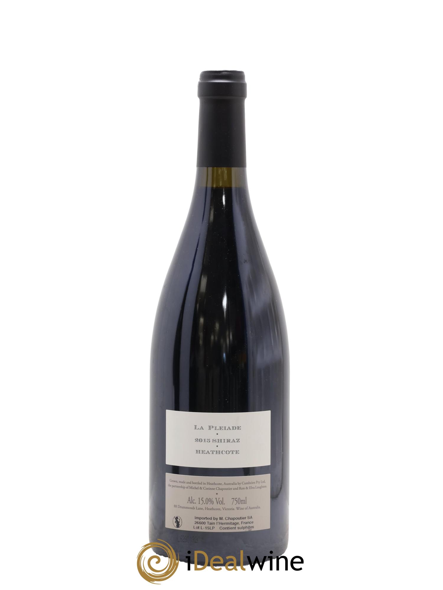 Australie La Pleiade Shiraz Heathcote Chapoutier 2015 - Lotto di 1 bottiglia - 1