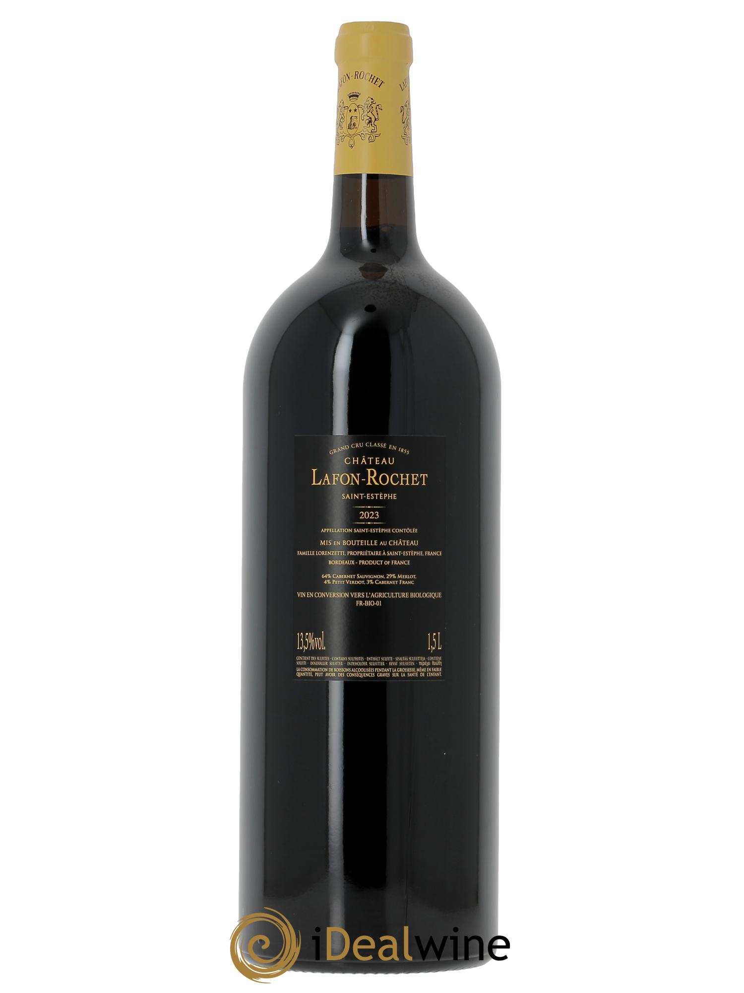 Château Lafon Rochet 4ème Grand Cru Classé (CBO à partir de 6 mgs) 2023 - Lot de 1 magnum - 1