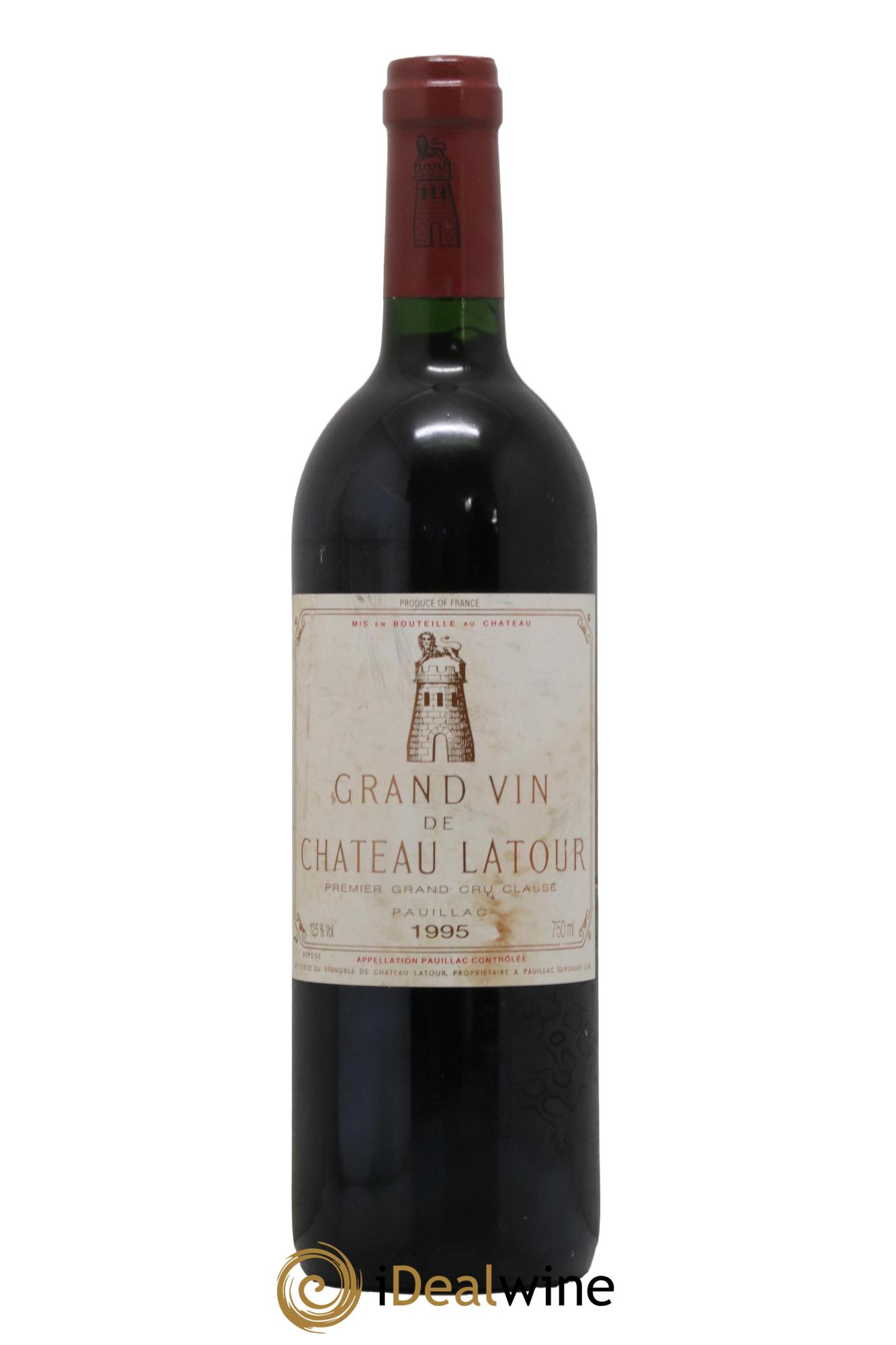 Château Latour 1er Grand Cru Classé 1995 - Lot de 1 bouteille - 0